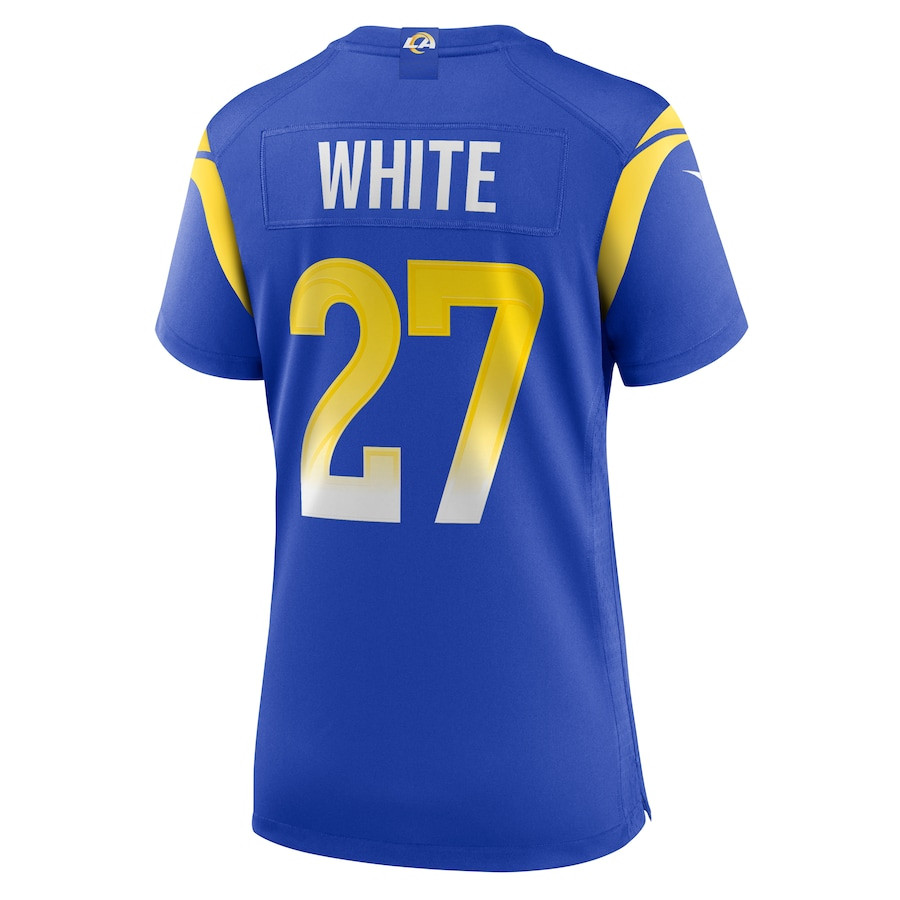 Tre'Davious White 27 Los Angeles Rams Game Royal NFL Jersey Women's