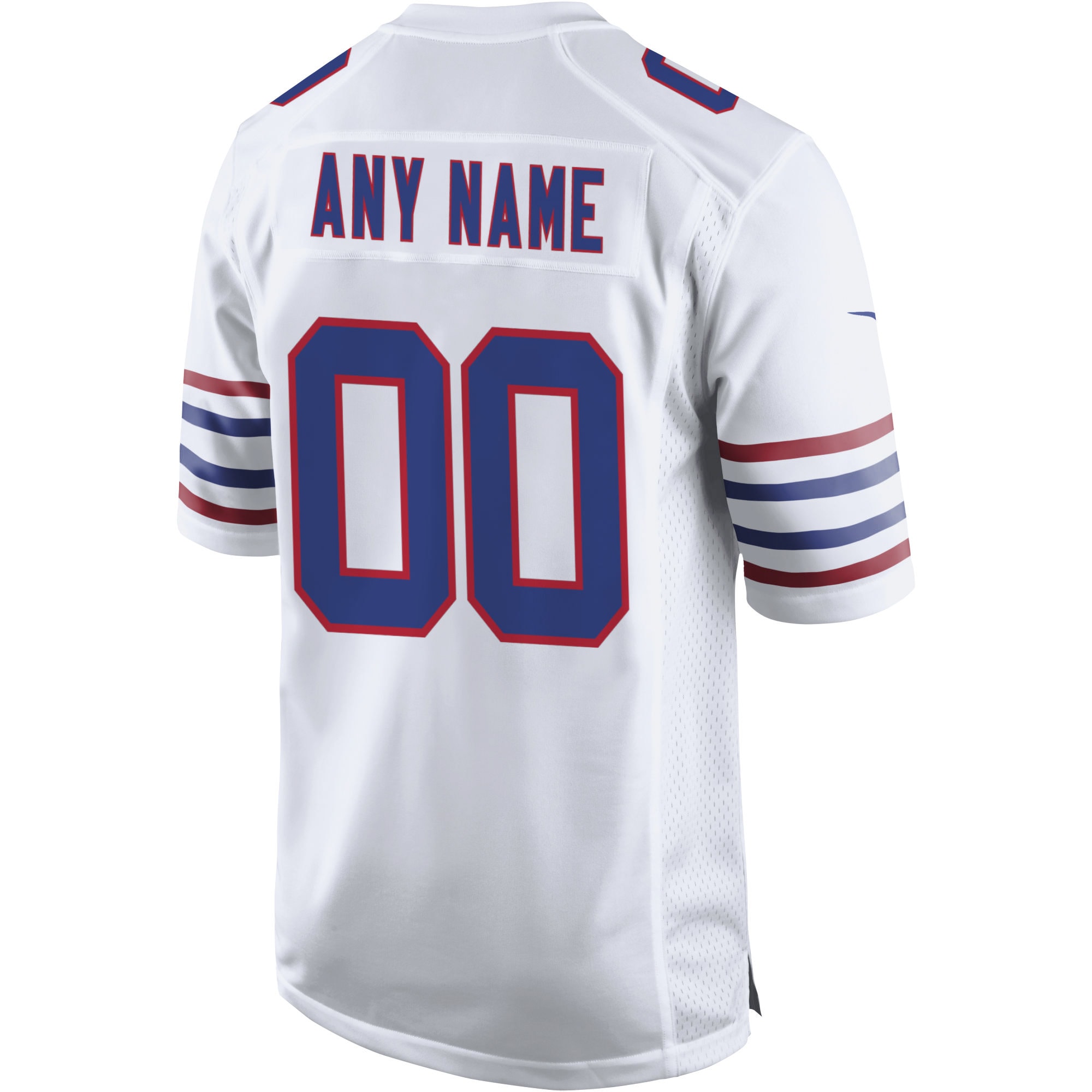 Buffalo Bills White Alternate Custom Game NFL Jersey Men's