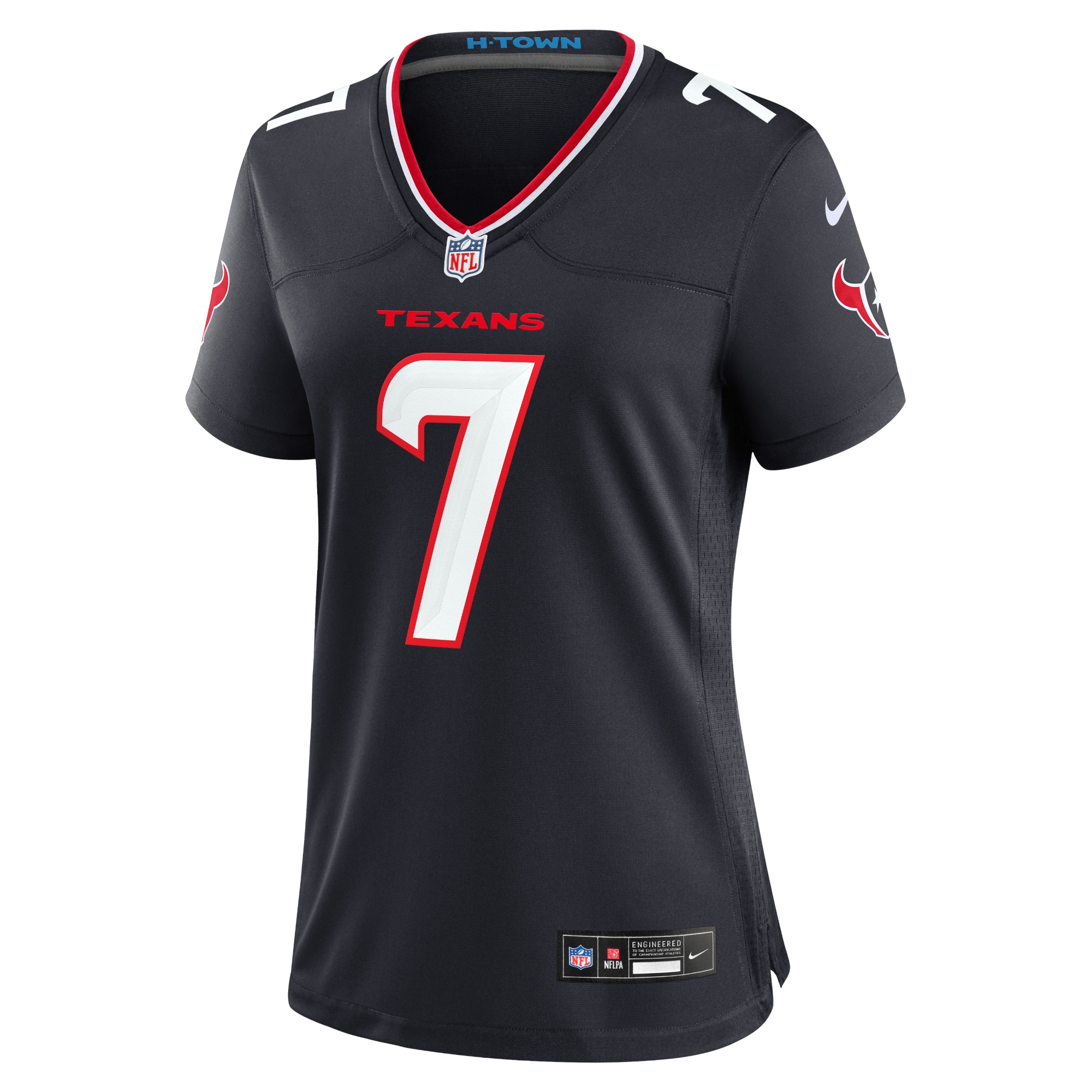 Houston Texans C.J. Stroud Navy Game NFL Jersey Women's