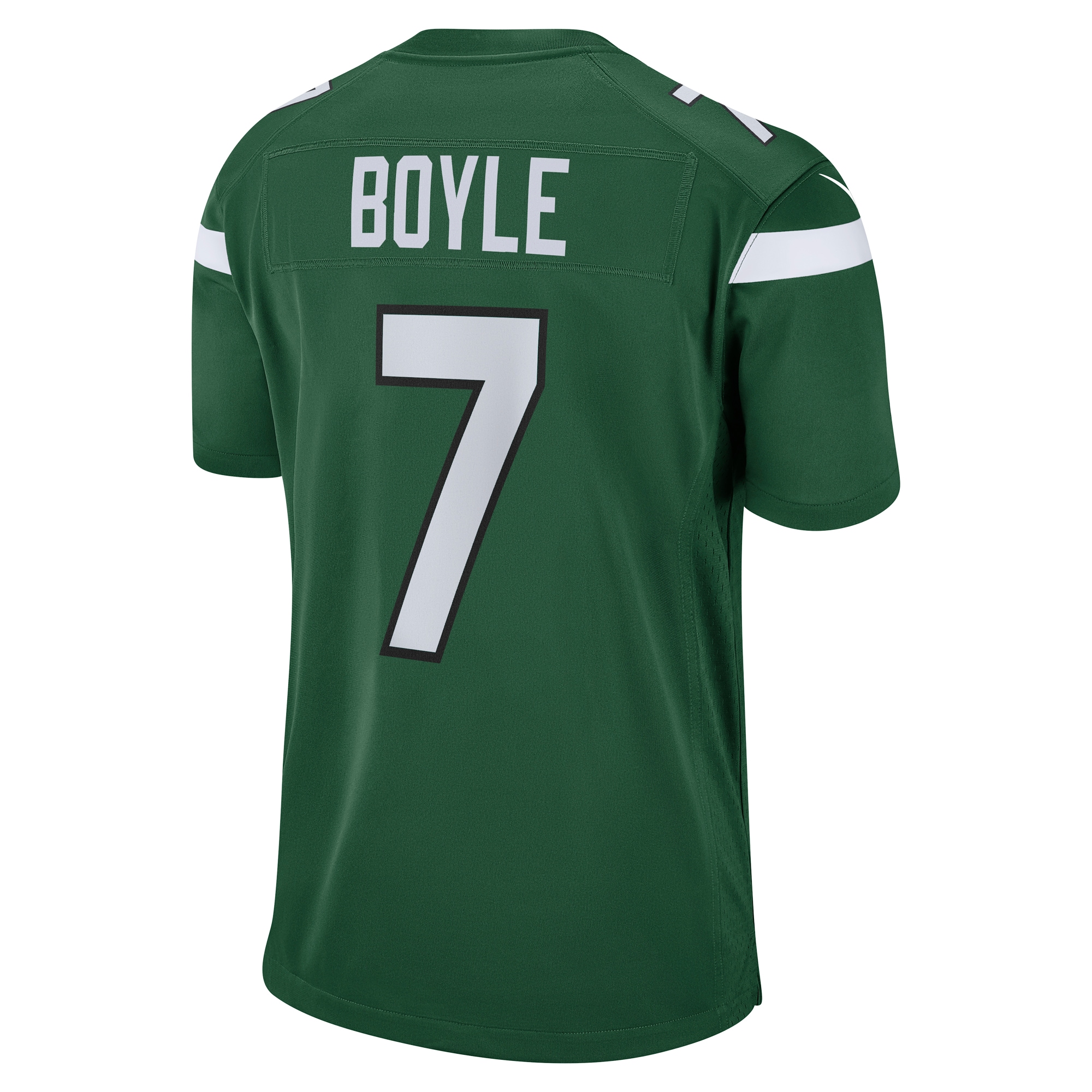 New York Jets Tim Boyle Gotham Green Game NFL Jersey Men's