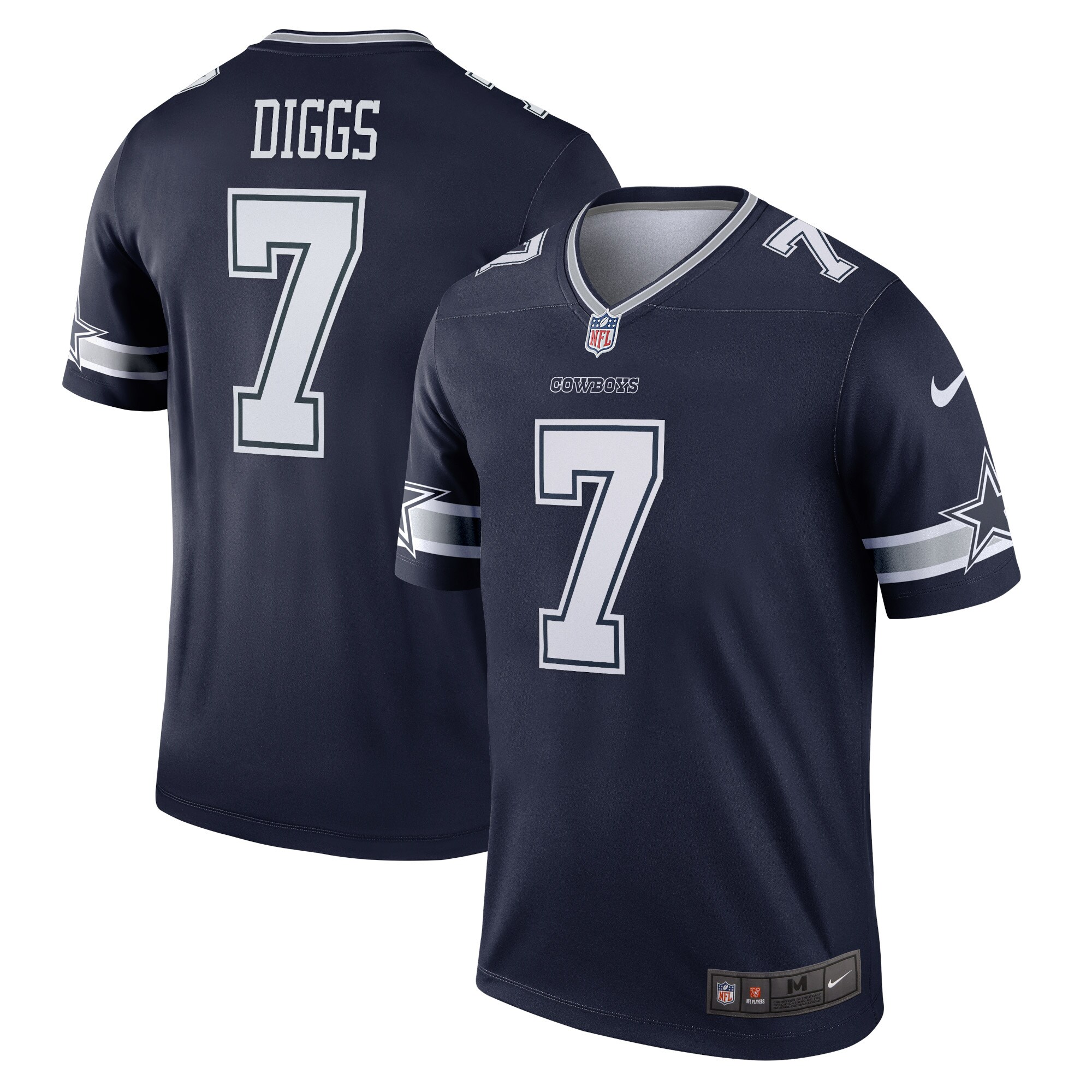 Dallas Cowboys Trevon Diggs Navy Team Legend Player Performance Top NFL Jersey Men's
