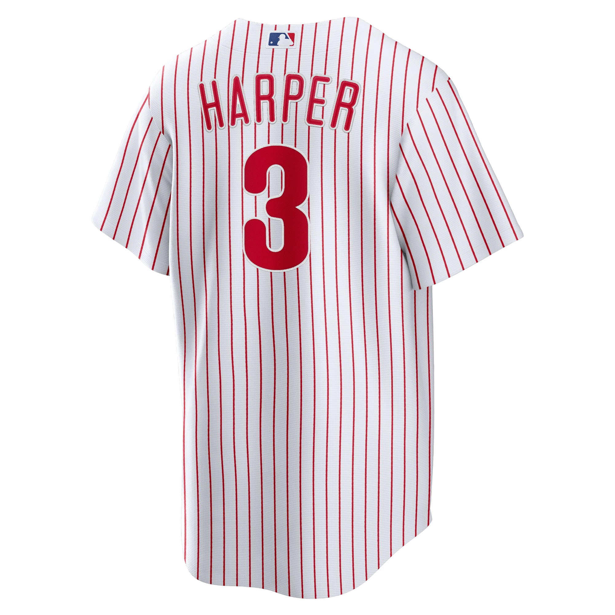Philadelphia Phillies Bryce Harper White Home Player Name MLB Jersey Men's