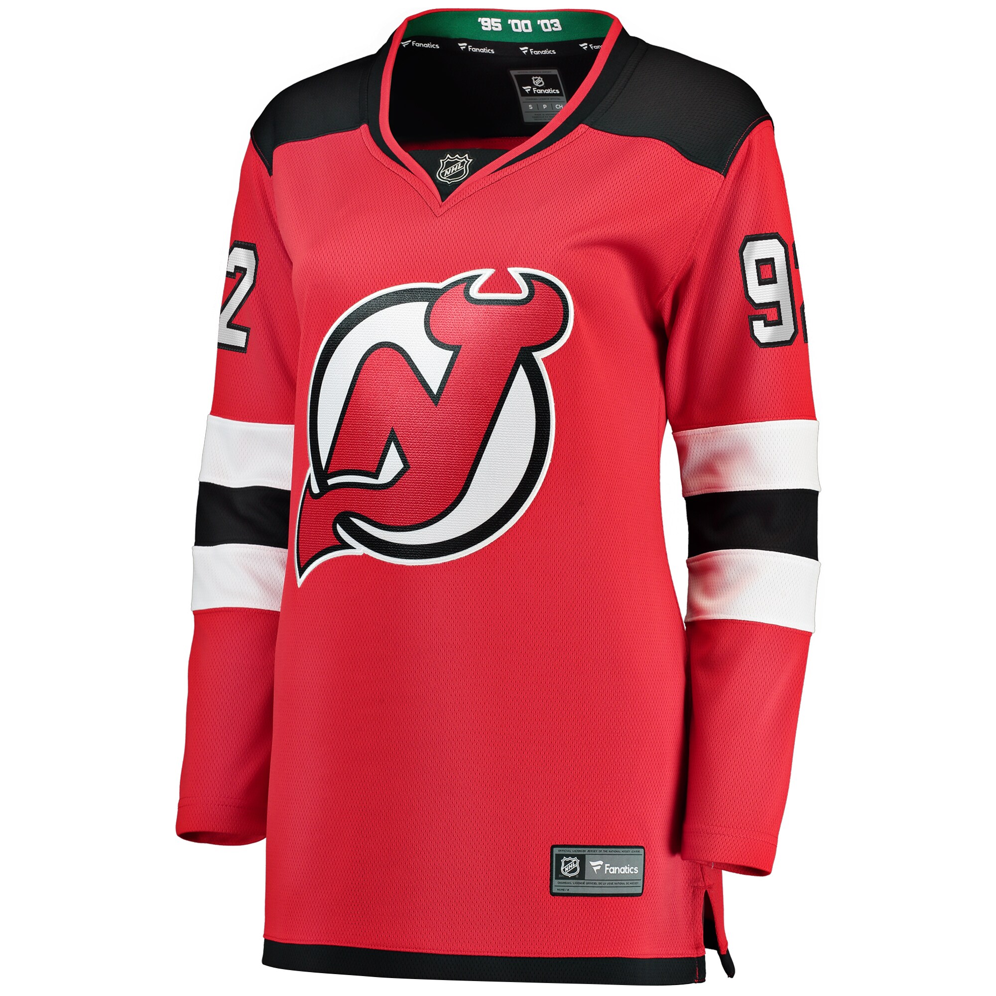 New Jersey Devils Tomas Nosek Red Home Breakaway Player NHL Jersey Women's