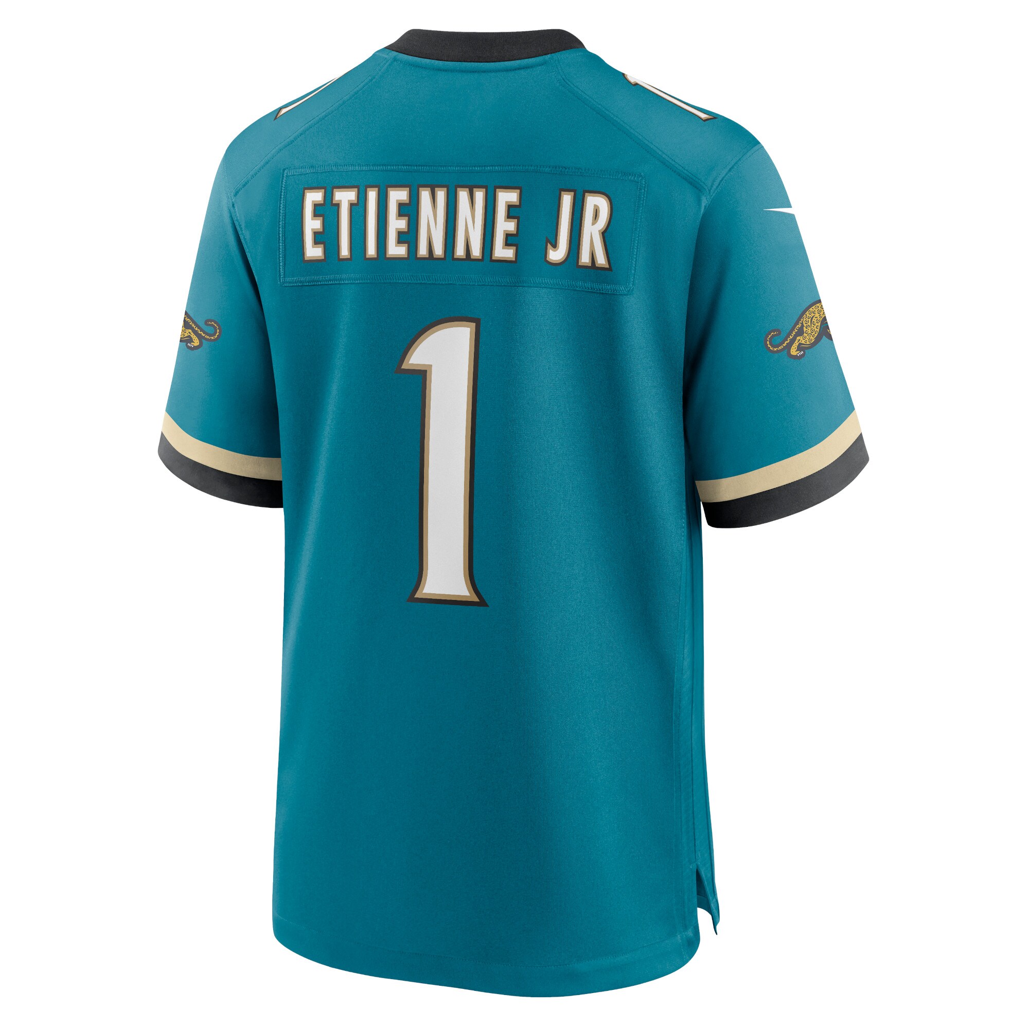 Jacksonville Jaguars Travis Etienne Jr Teal Prowler Throwback Player Game NFL Jersey Men's