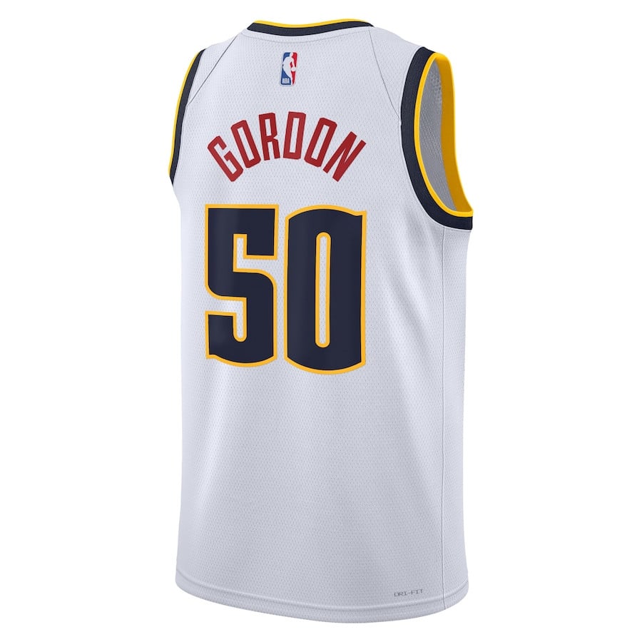 Aaron Gordon 50 Denver Nuggets Unisex Swingman Association Editio White NBA Jersey Unisex