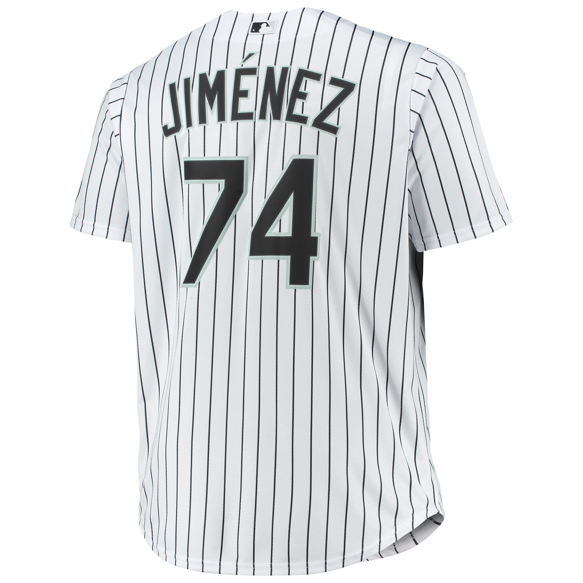 Chicago White Sox Eloy Jimenez White Big Tall Player MLB Jersey Men's