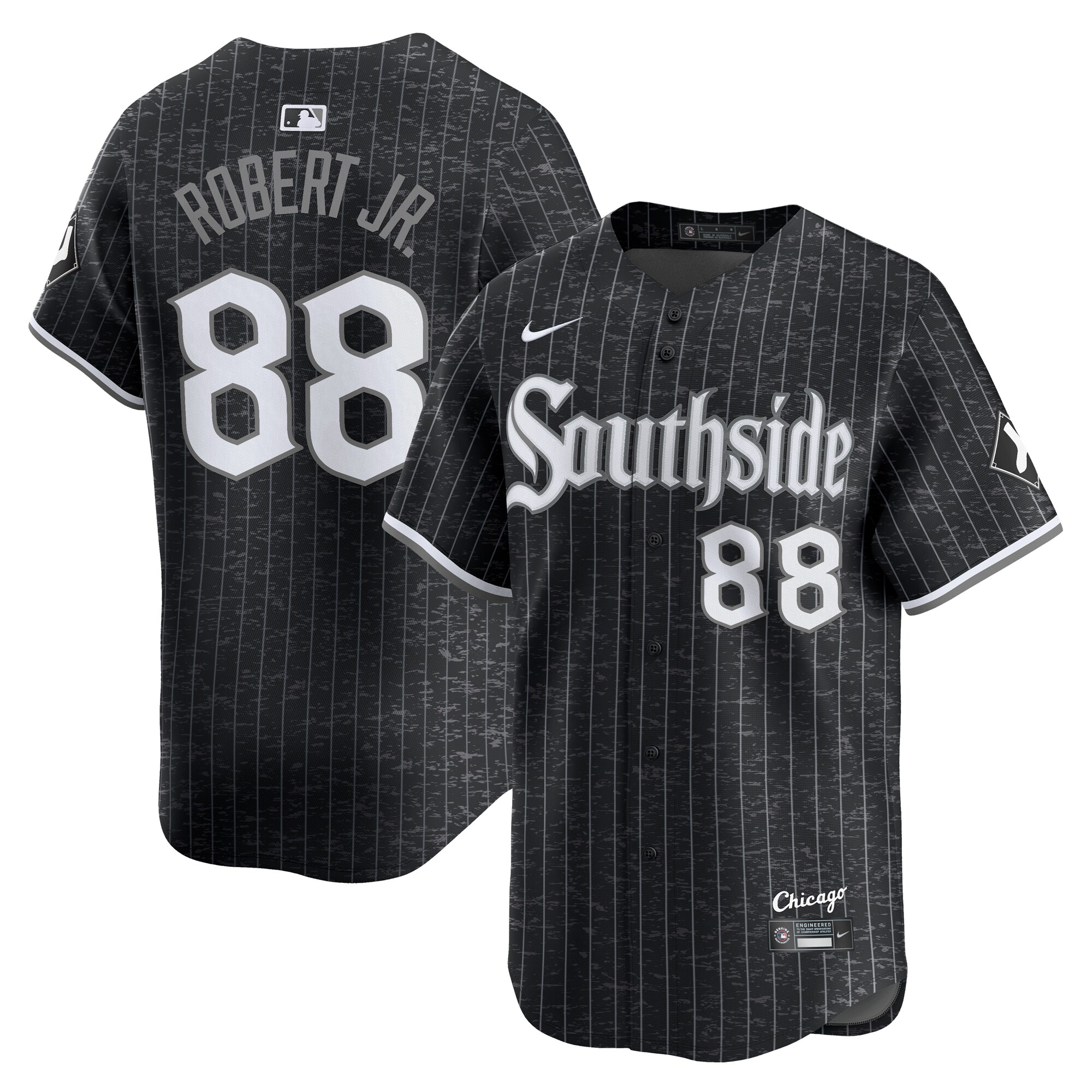 Chicago White Sox Luis Robert Jr. Black City Connect Limited Player MLB Jersey Men's