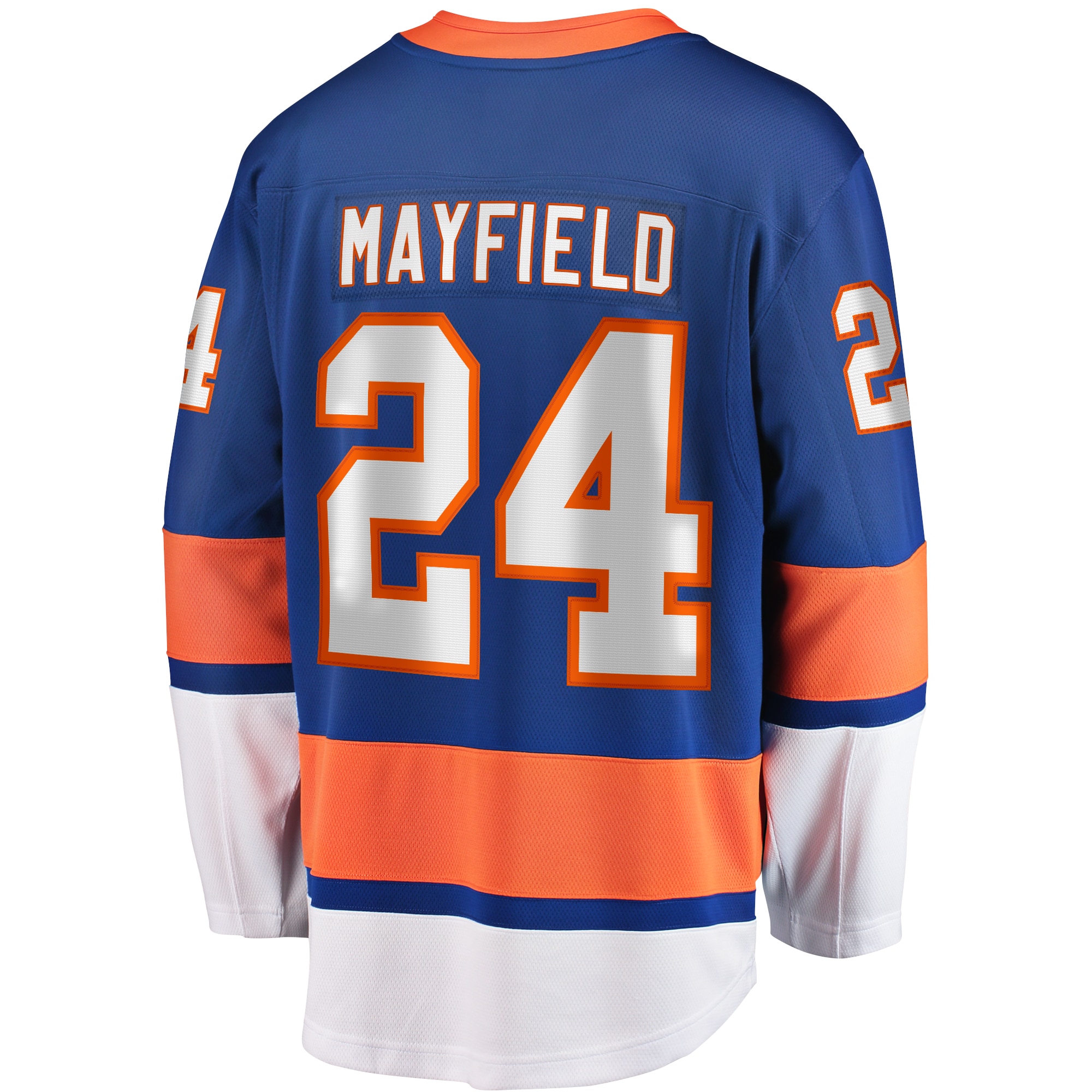 New York Islanders Scott Mayfield Royal Breakaway NHL Jersey Men's