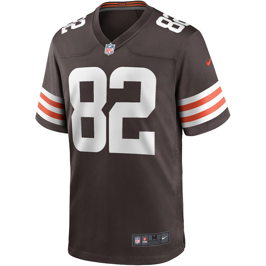 Ozzie Newsome 82 Cleveland Browns Game Retired Brown NFL Jersey Men's