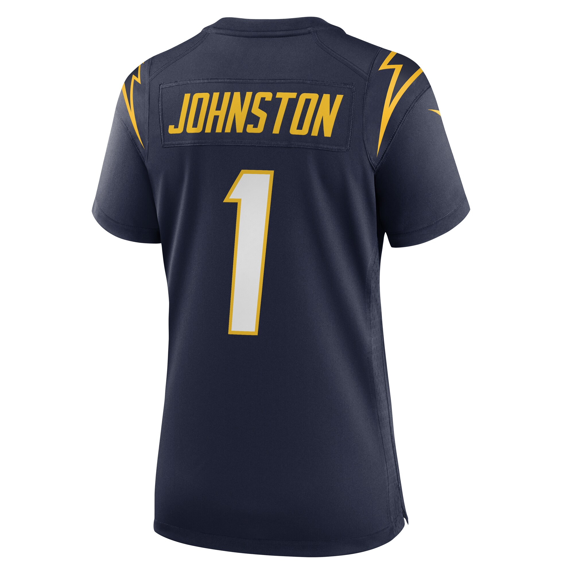 Los Angeles Chargers Quentin Johnston Navy Alternate Game NFL Jersey Women's