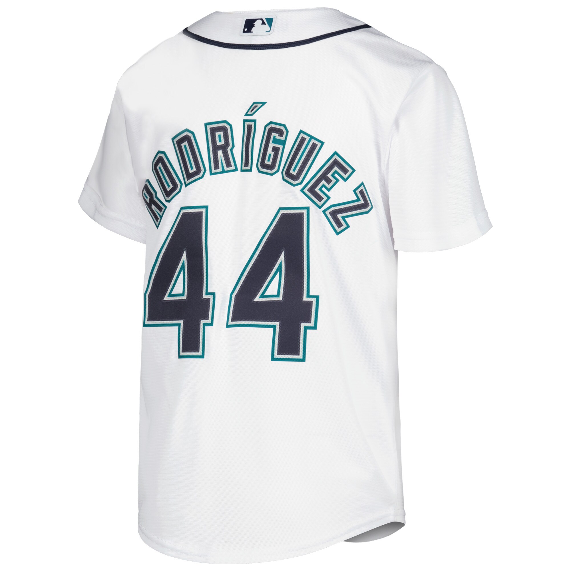 Seattle Mariners Julio Rodr?guez White Home Player MLB Jersey Youth