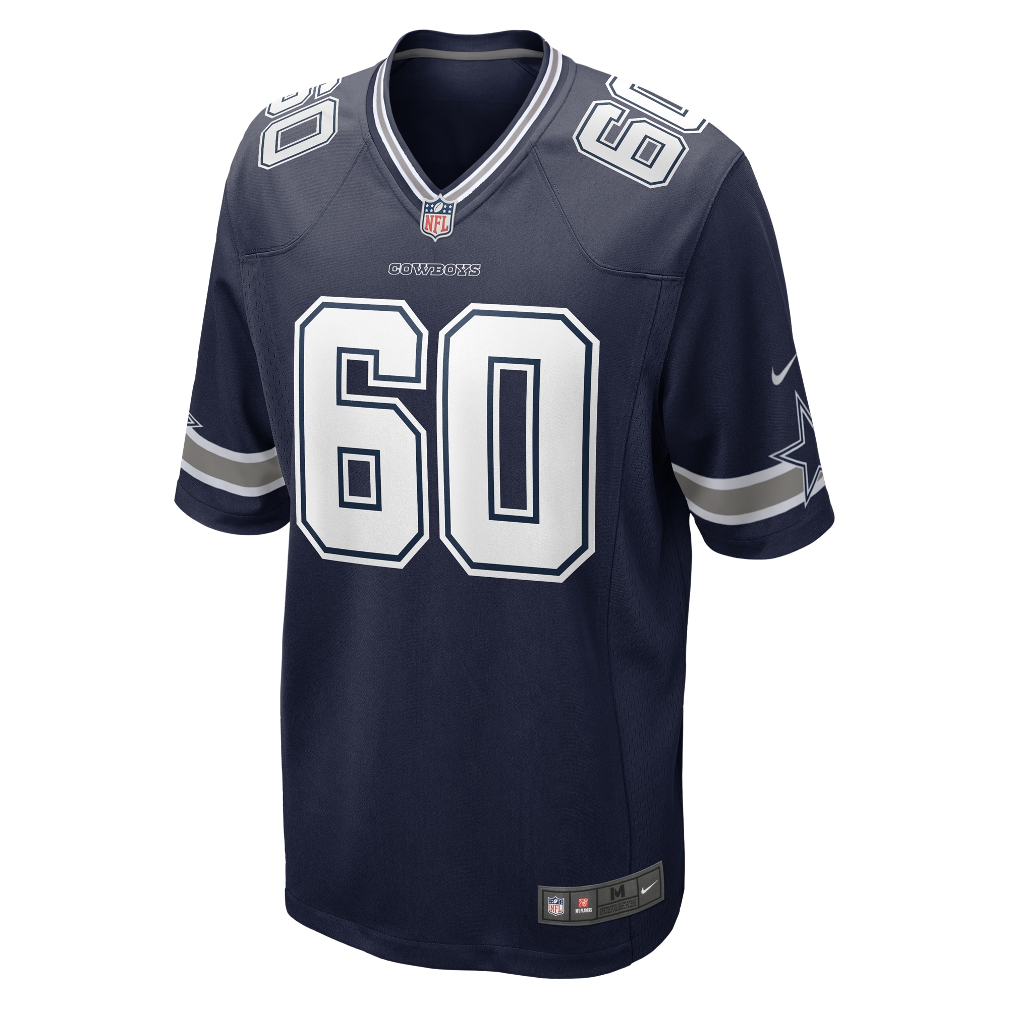 Dallas Cowboys Tyler Guyton Navy Player Game NFL Jersey Men's