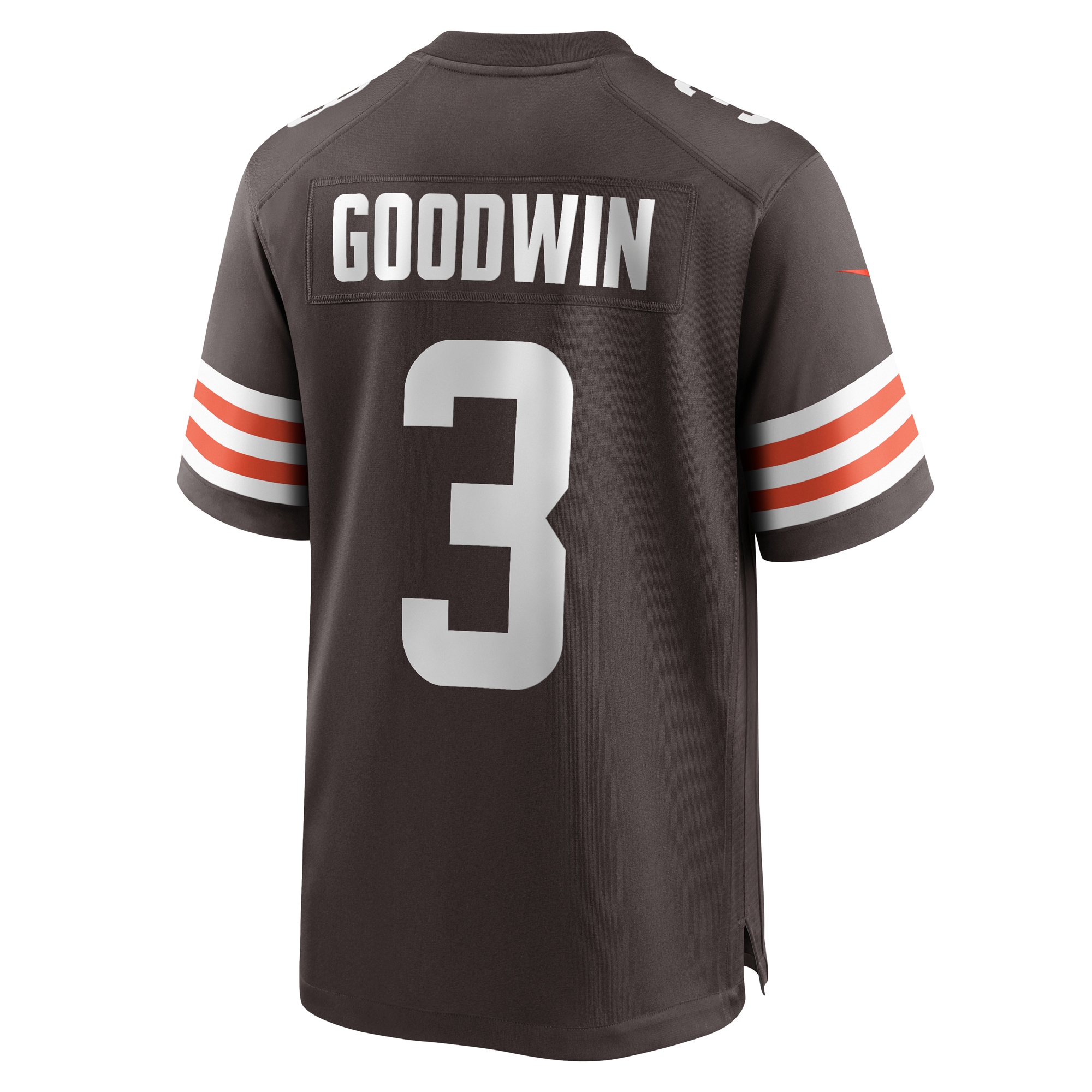 Cleveland Browns Marquise Goodwin Brown Game NFL Jersey Men's