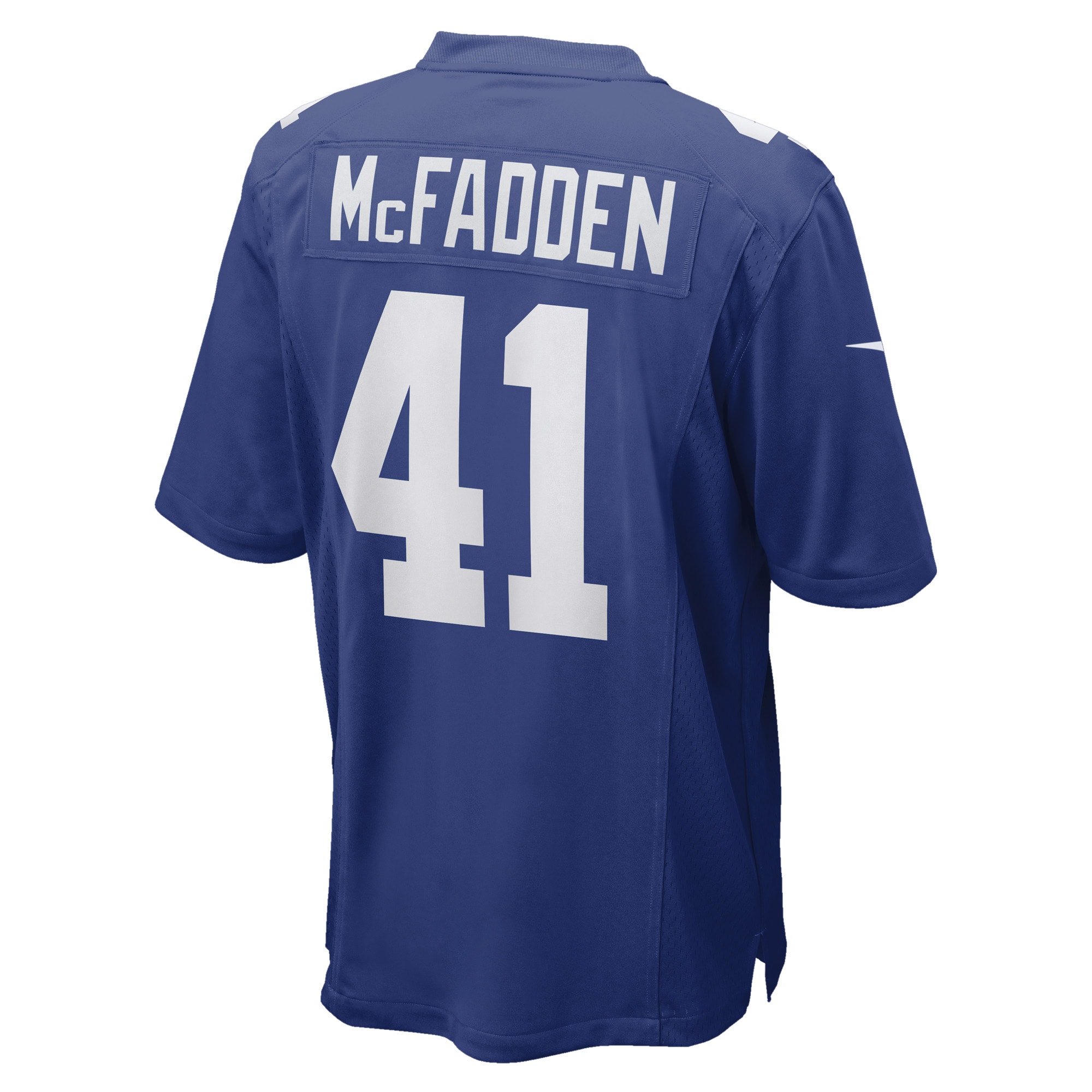 New York Giants Micah McFadden Royal Game Player NFL Jersey Men's