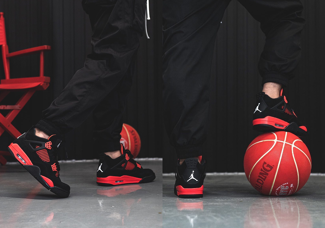 Air Jordan 4 Retro Red Thunder CT8527-016