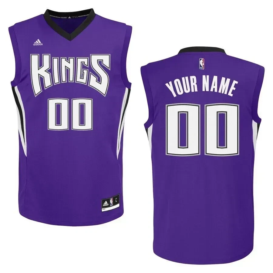 Sacramento Kings Custom Road NBA Jersey Men's