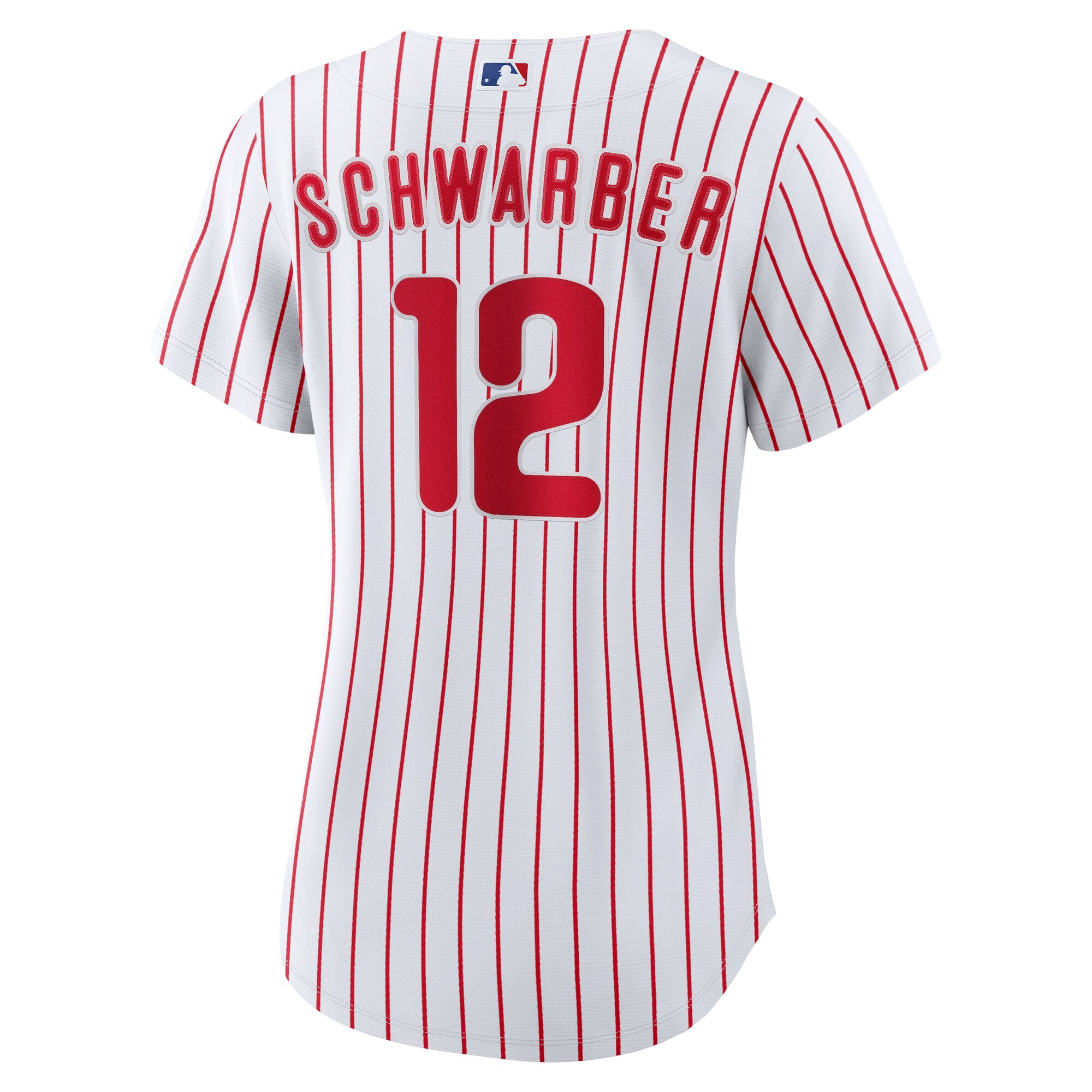 Philadelphia Phillies Kyle Schwarber White Home MLB Jersey Women's