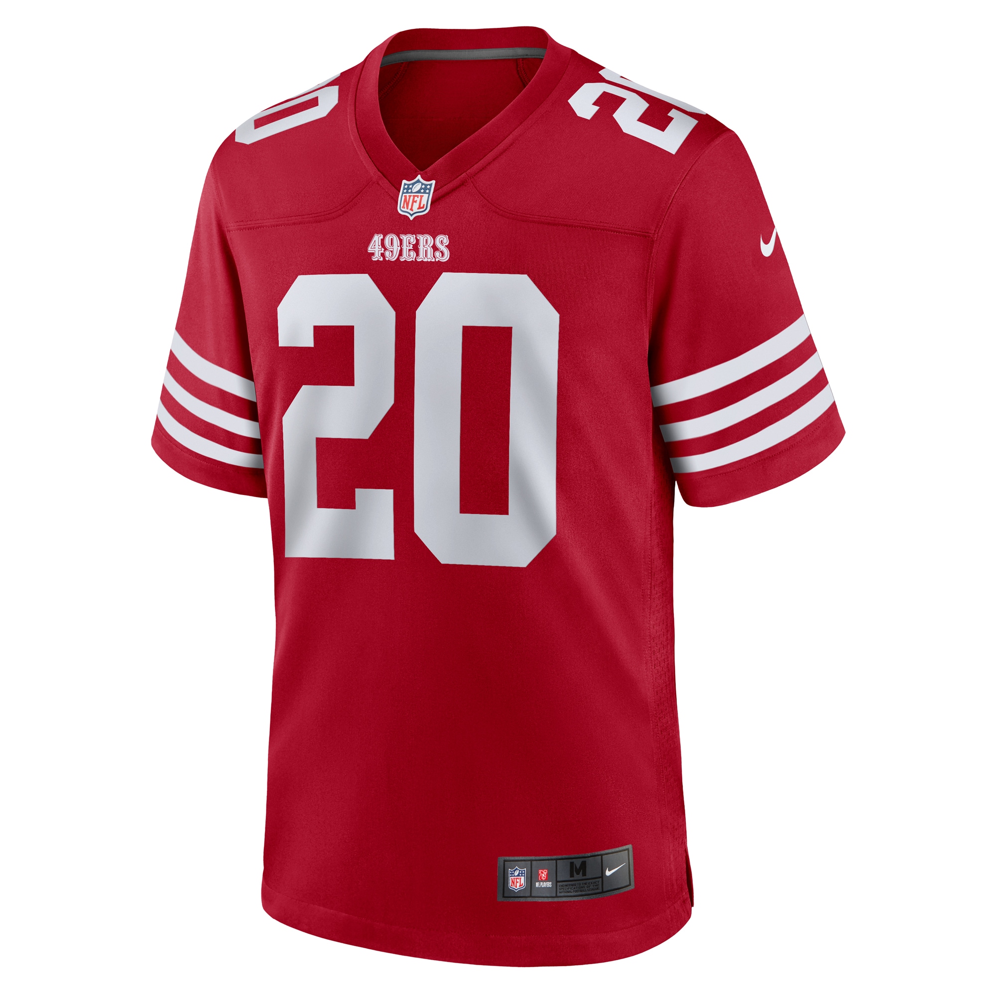 San Francisco 49ers Ambry Thomas Scarlet Game NFL Jersey Men's