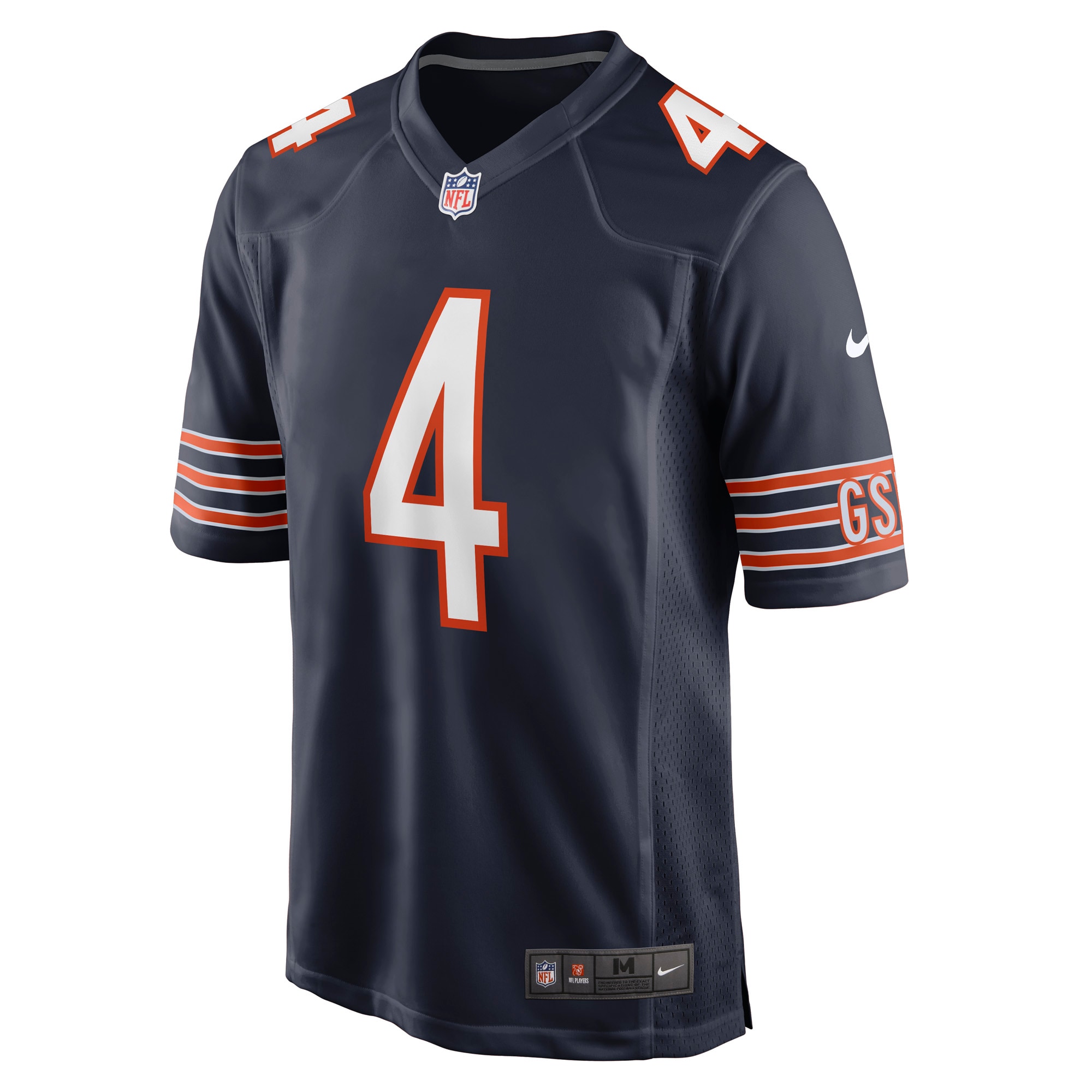 Chicago Bears Eddie Jackson Navy Game Player NFL Jersey Men's