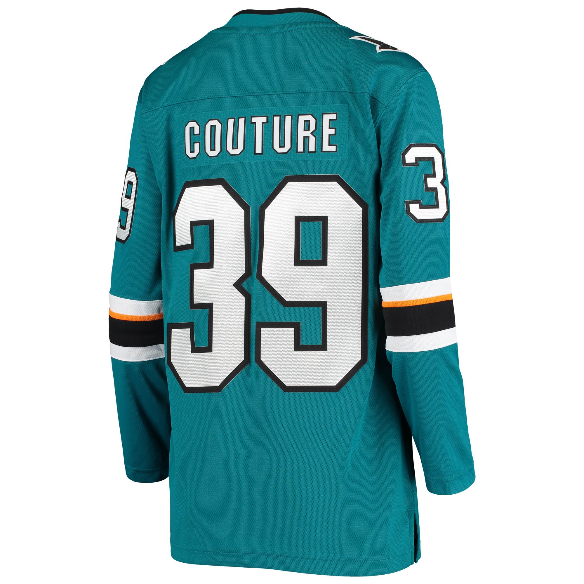 San Jose Sharks Logan Couture Teal Breakaway Home Player NHL Jersey Women's