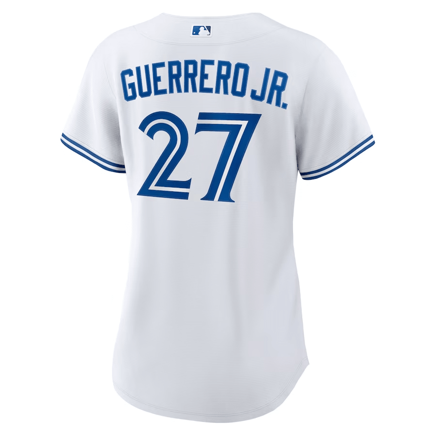Vladimir Guerrero Jr. 27 Toronto Blue Jays Home White MLB Jersey Women's