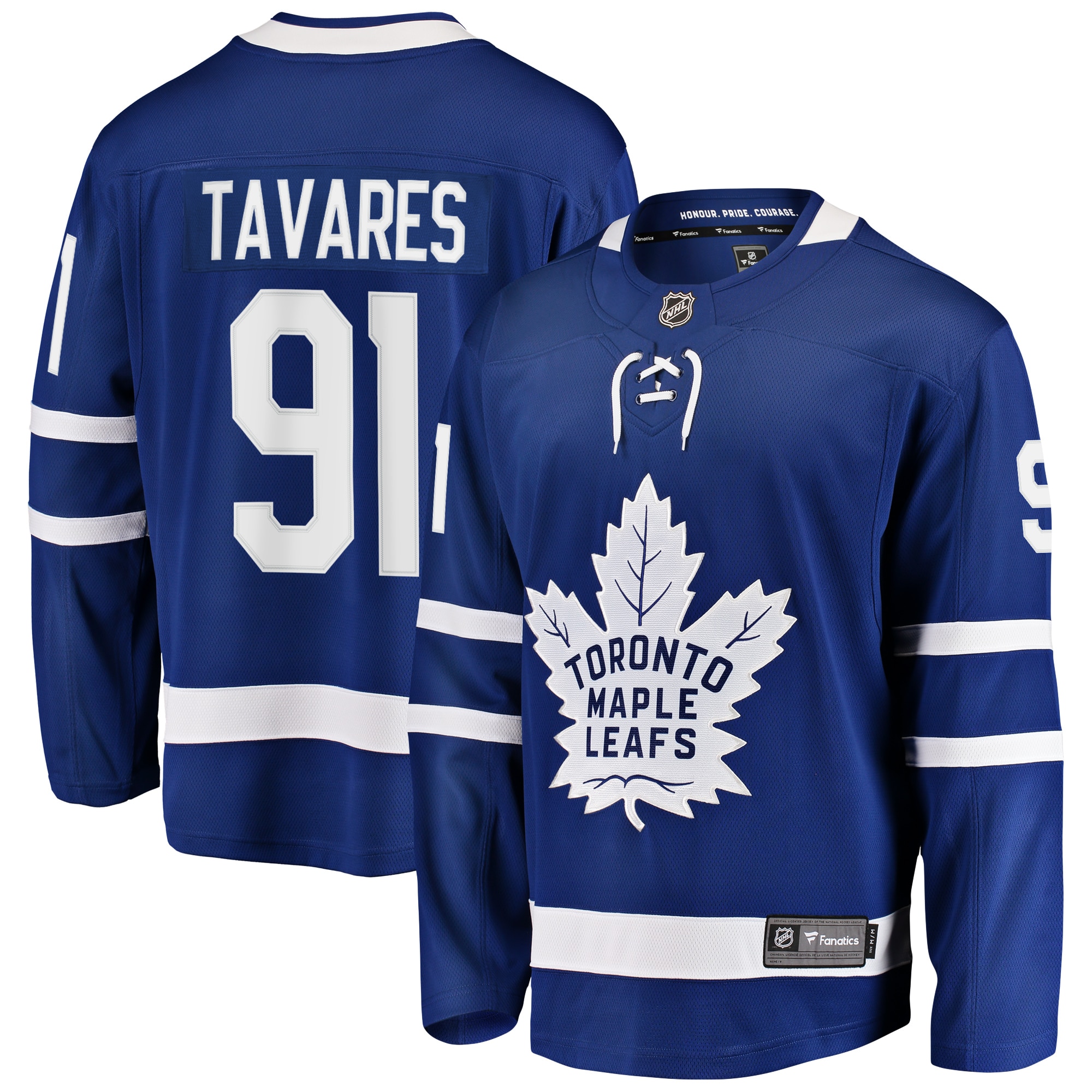 Toronto Maple Leafs John Tavares Blue Home Premier Breakaway Player NHL Jersey Men's
