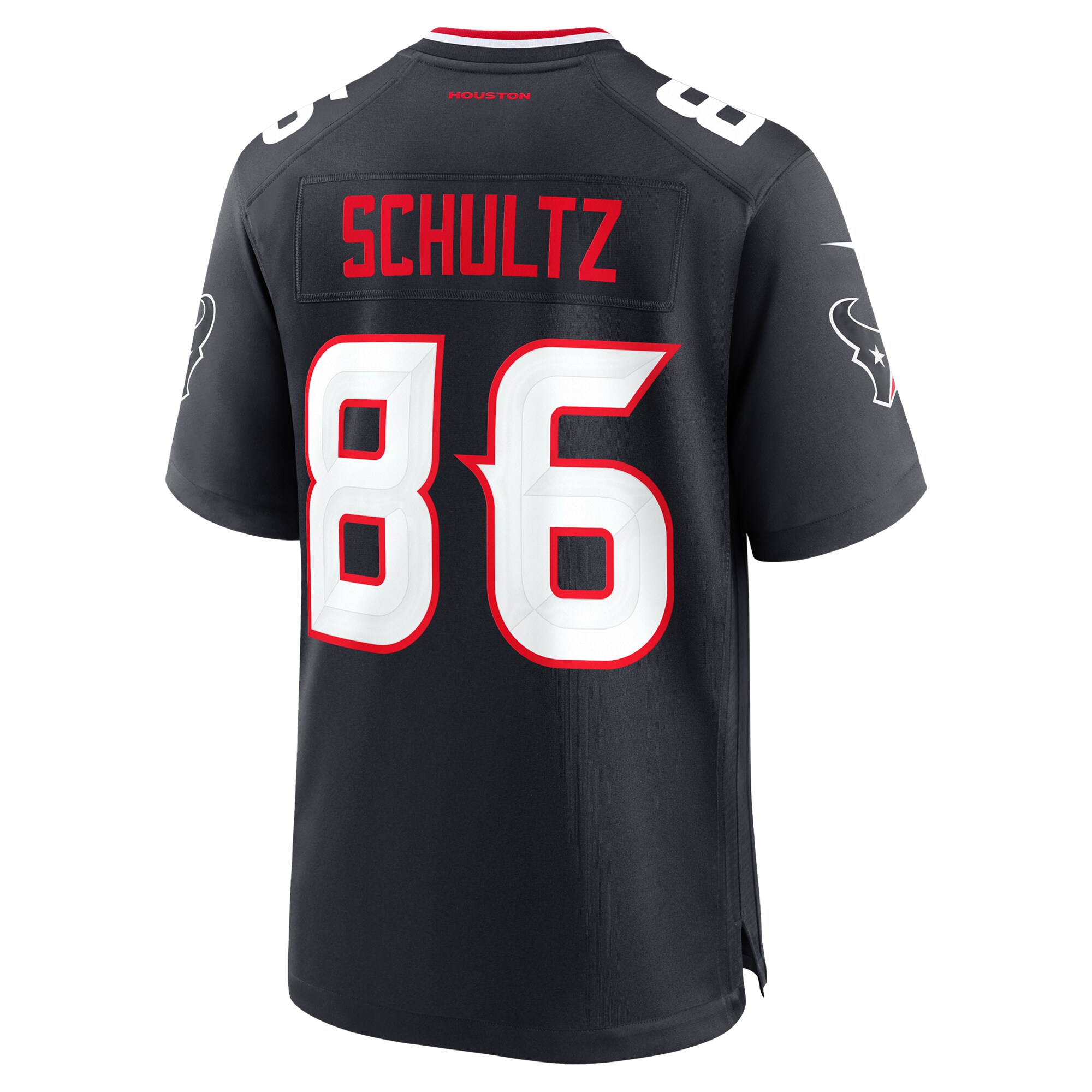 Houston Texans Dalton Schultz Navy Team Game NFL Jersey Men's