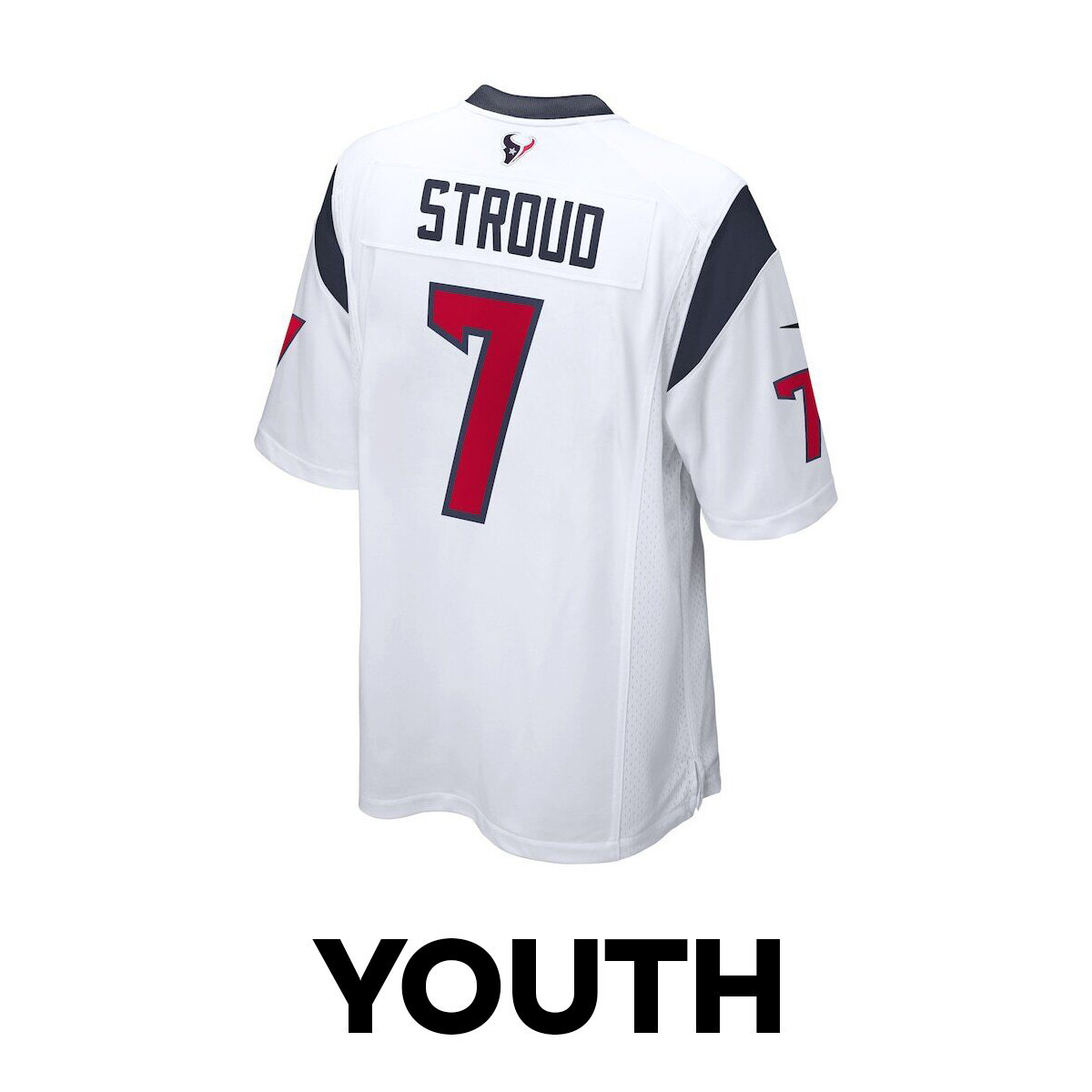 C.J. Stroud 7 Houston Texans The Gunslinger Game White NFL Jersey Youth