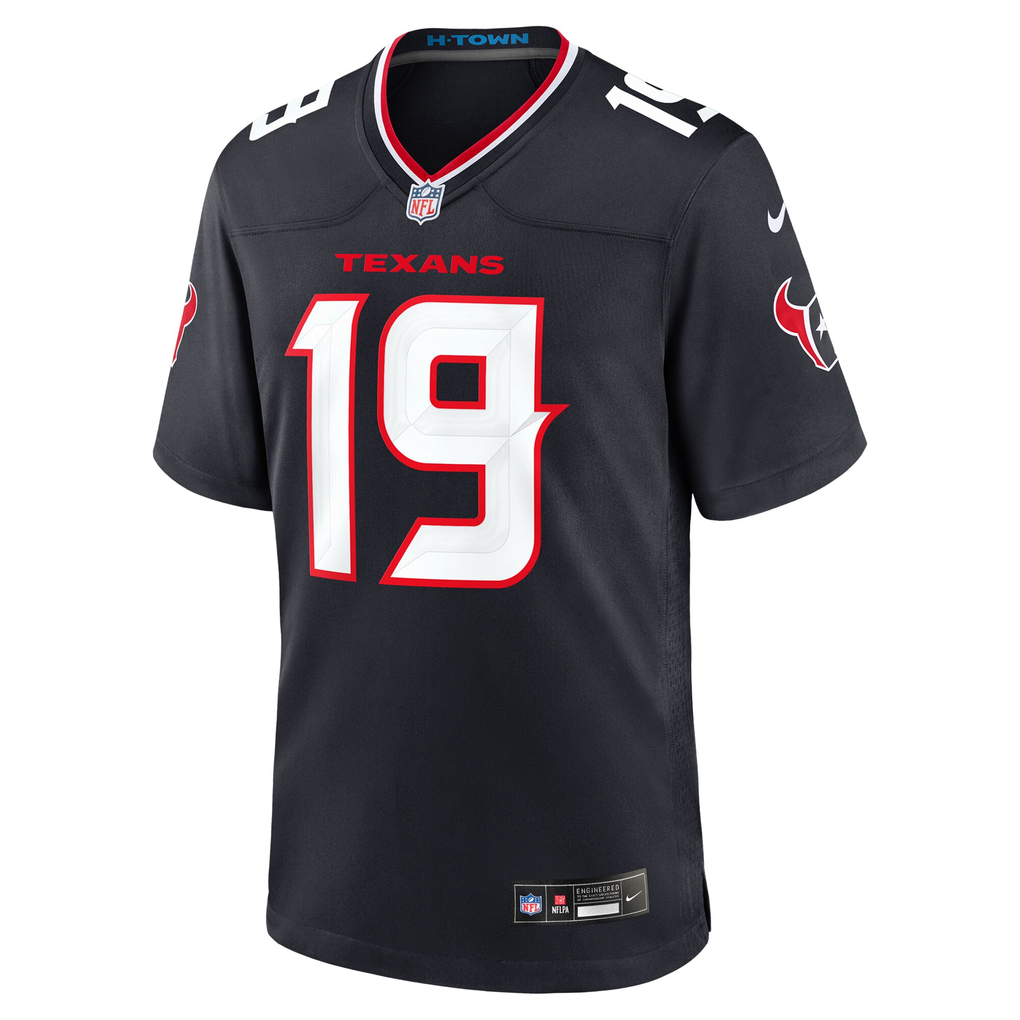 Houston Texans Xavier Hutchinson Navy Team Game NFL Jersey Men's