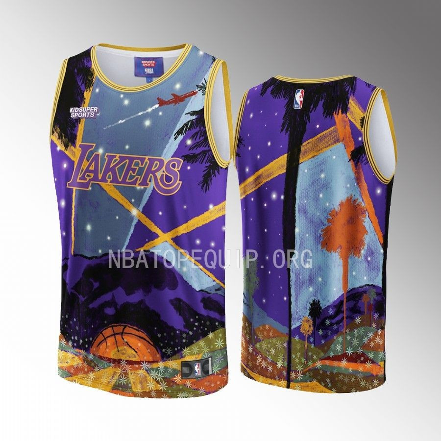 Los Angeles Lakers KidSuper Studio Unisex Hometown NBA Jersey Unisex
