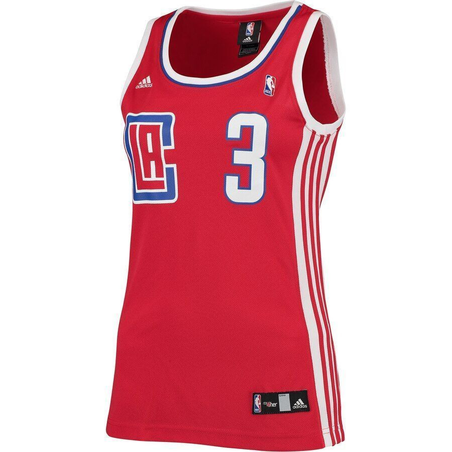 Chris Paul Los Angeles Clippers Road Red NBA Jersey Women's