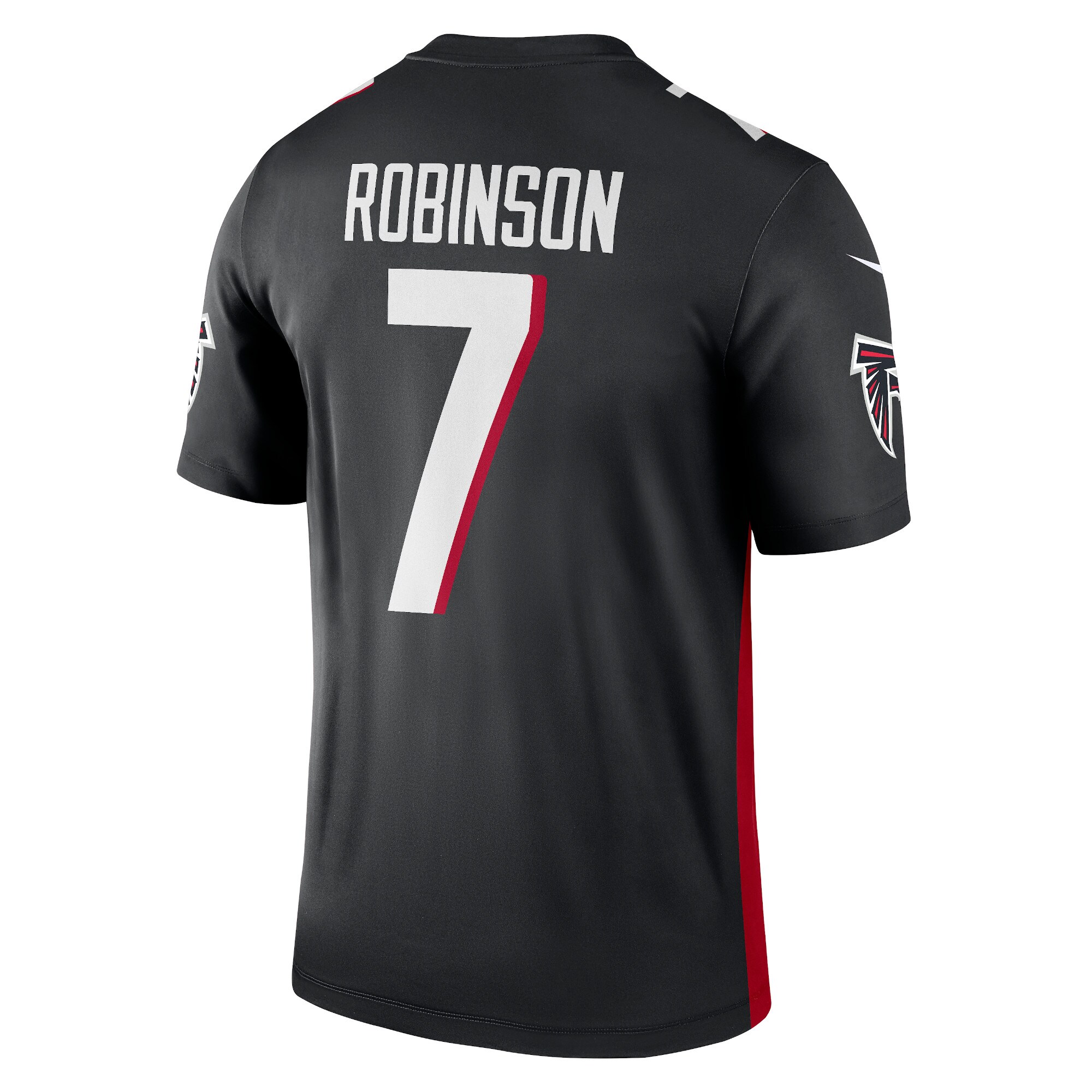 Atlanta Falcons Bijan Robinson Black Team Legend Player Performance Top NFL Jersey Men's