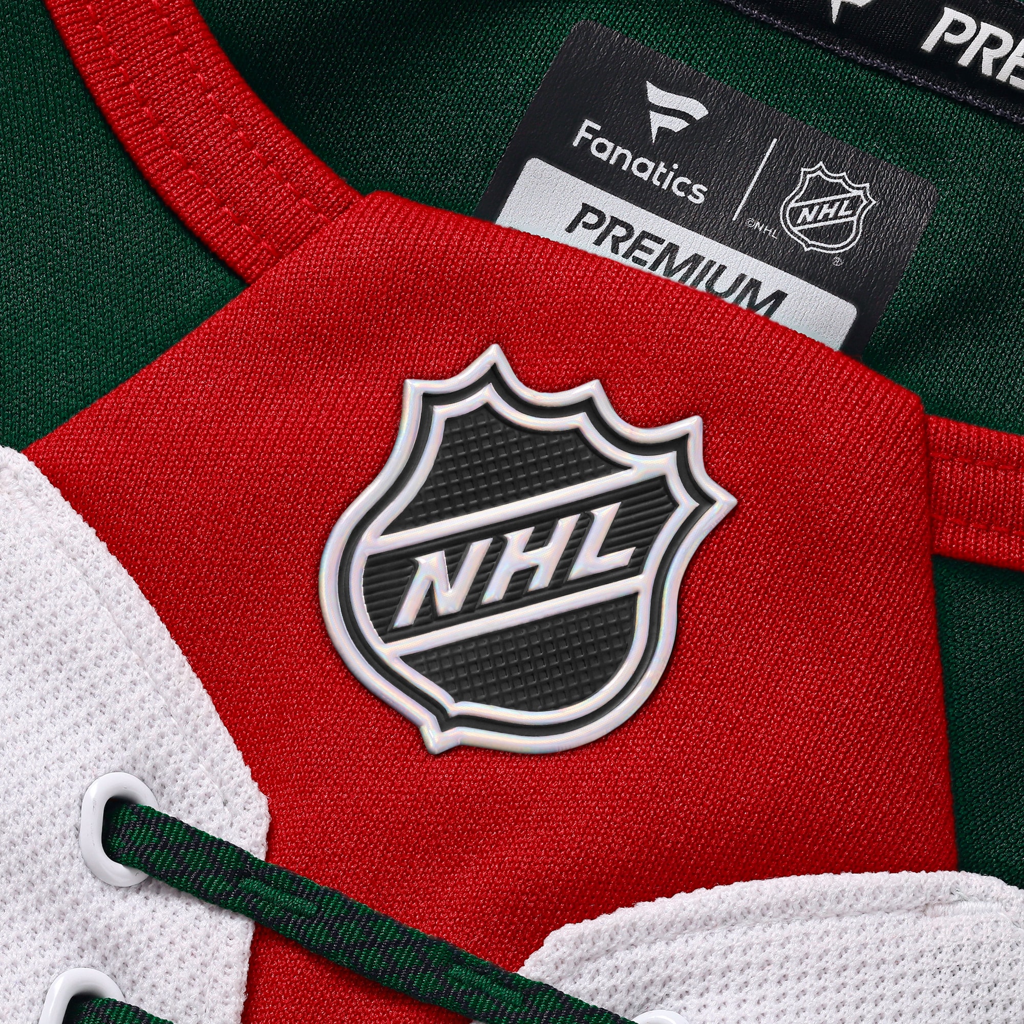 Minnesota Wild White Away Premium NHL Jersey Men's