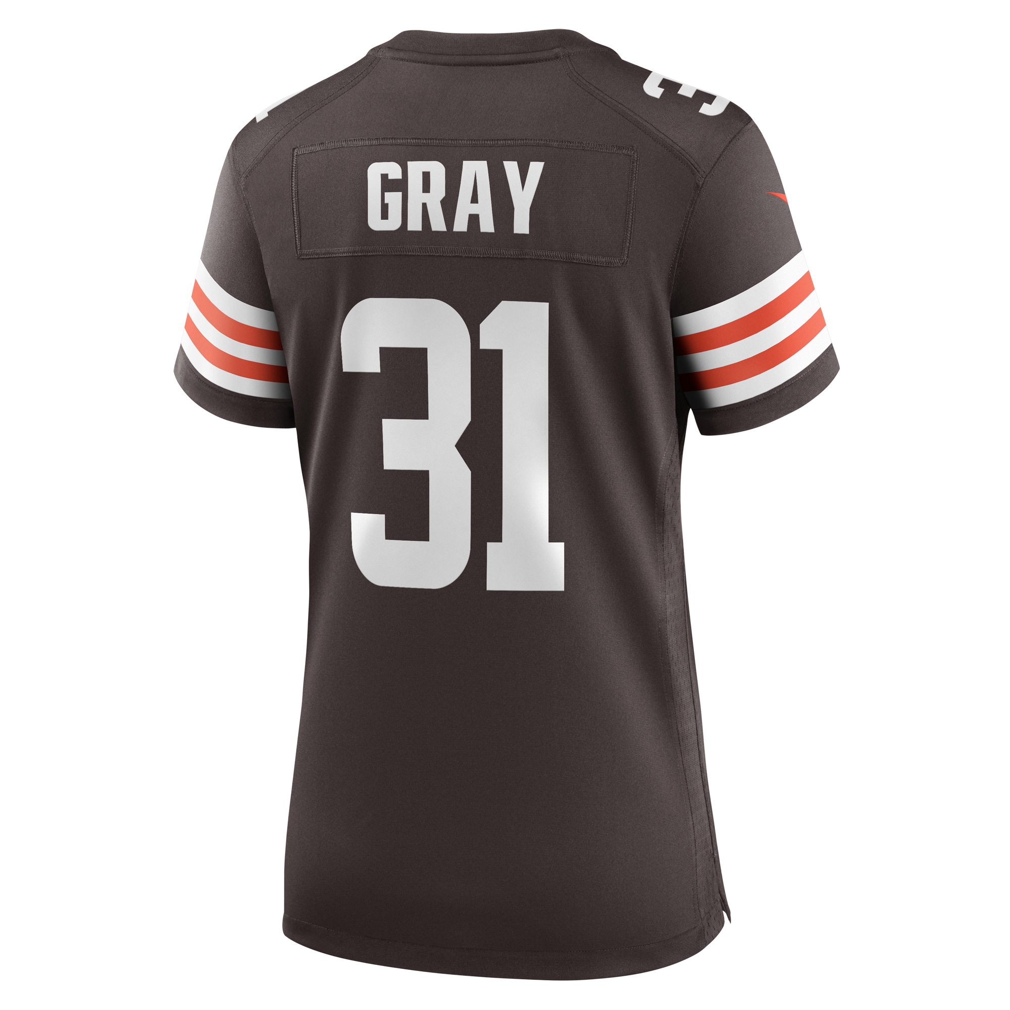 Cleveland Browns Vincent Gray Brown Team Game NFL Jersey Women's