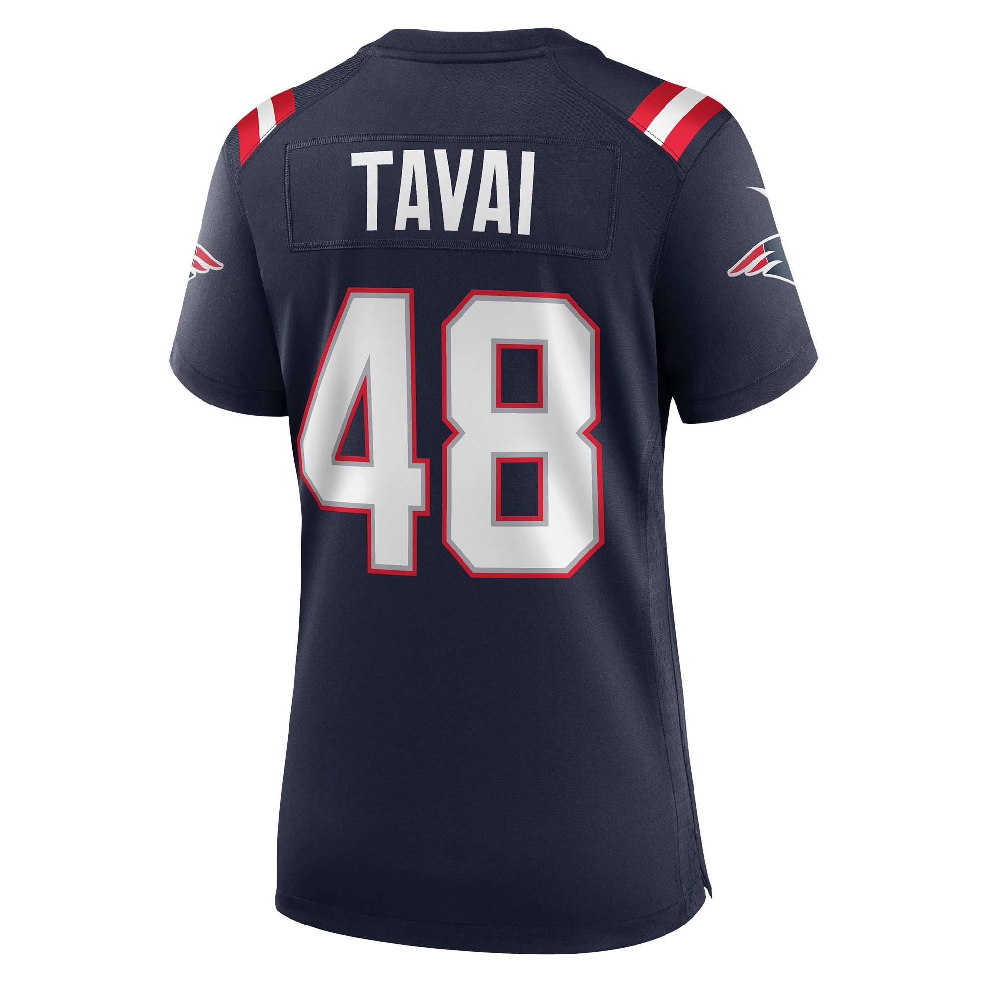 New England Patriots Jahlani Tavai Navy Game Player NFL Jersey Women's
