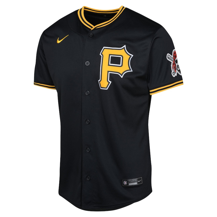 Pittsburgh Pirates Alternate Limited Black MLB Jersey Youth