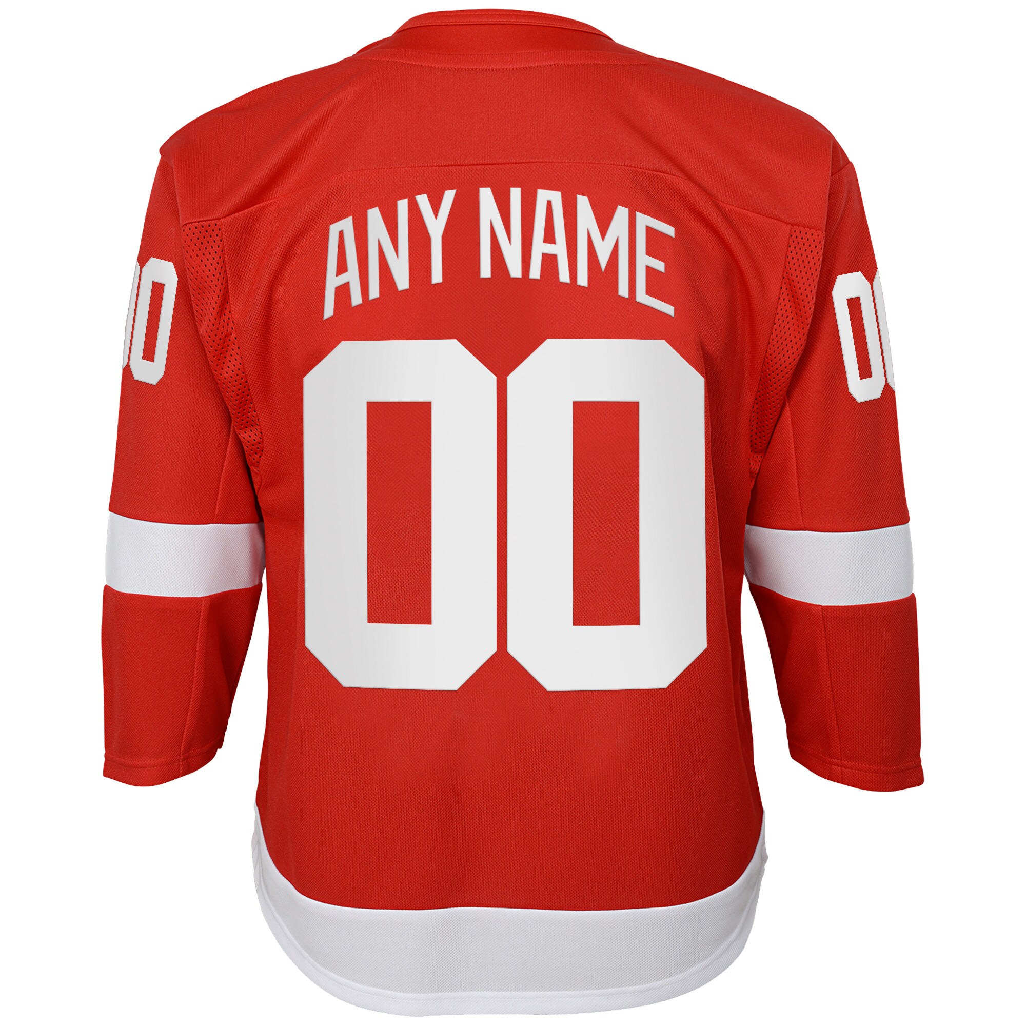 Detroit Red Wings Red Home Custom Premier NHL Jersey Youth