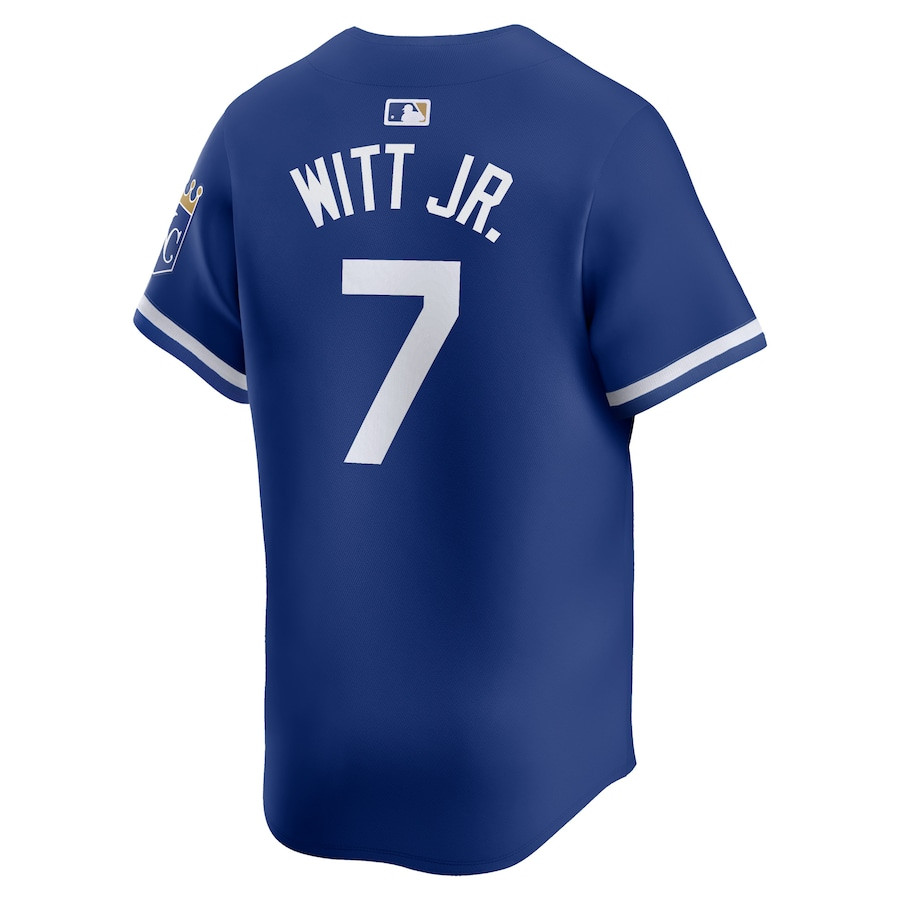 Bobby Witt Jr. 7 Kansas City Royals Alternate Limited Royal MLB Jersey Men's