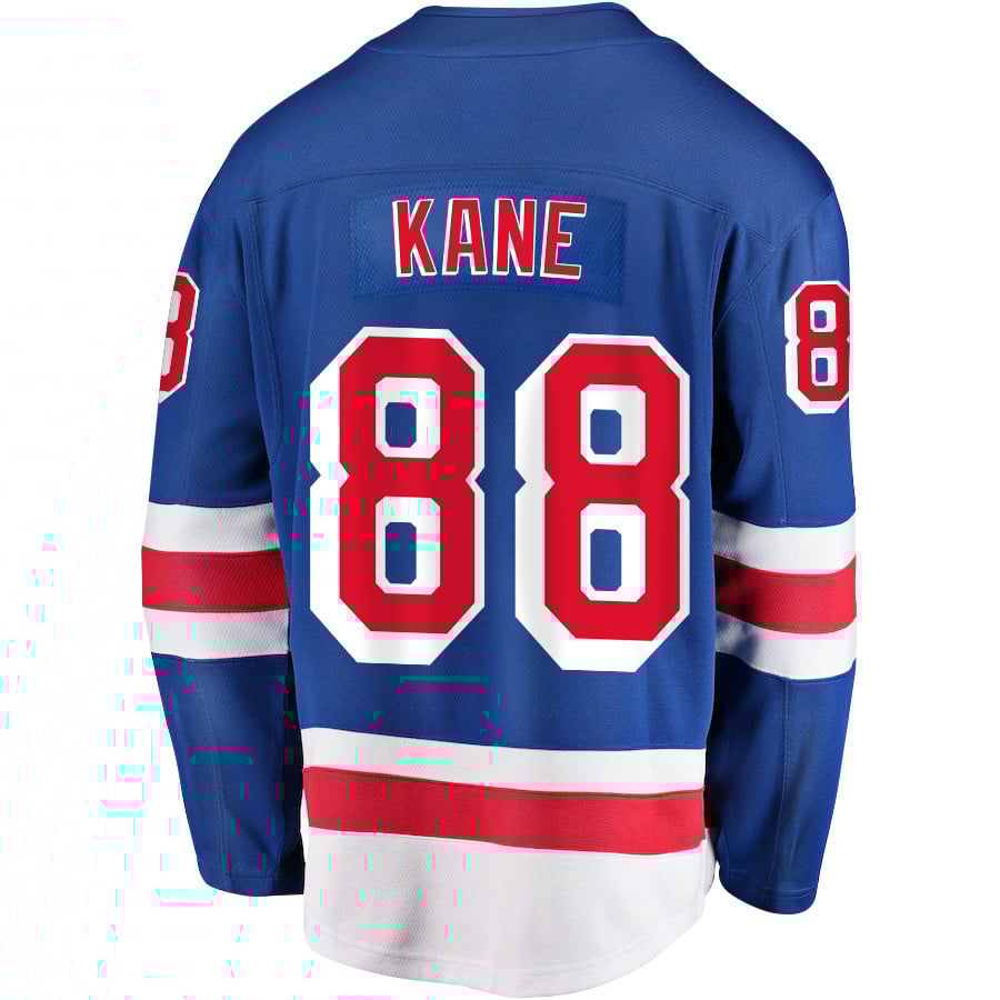 Patrick Kane 88 New York Rangers Home Breakaway Blue NHL Jersey Men's