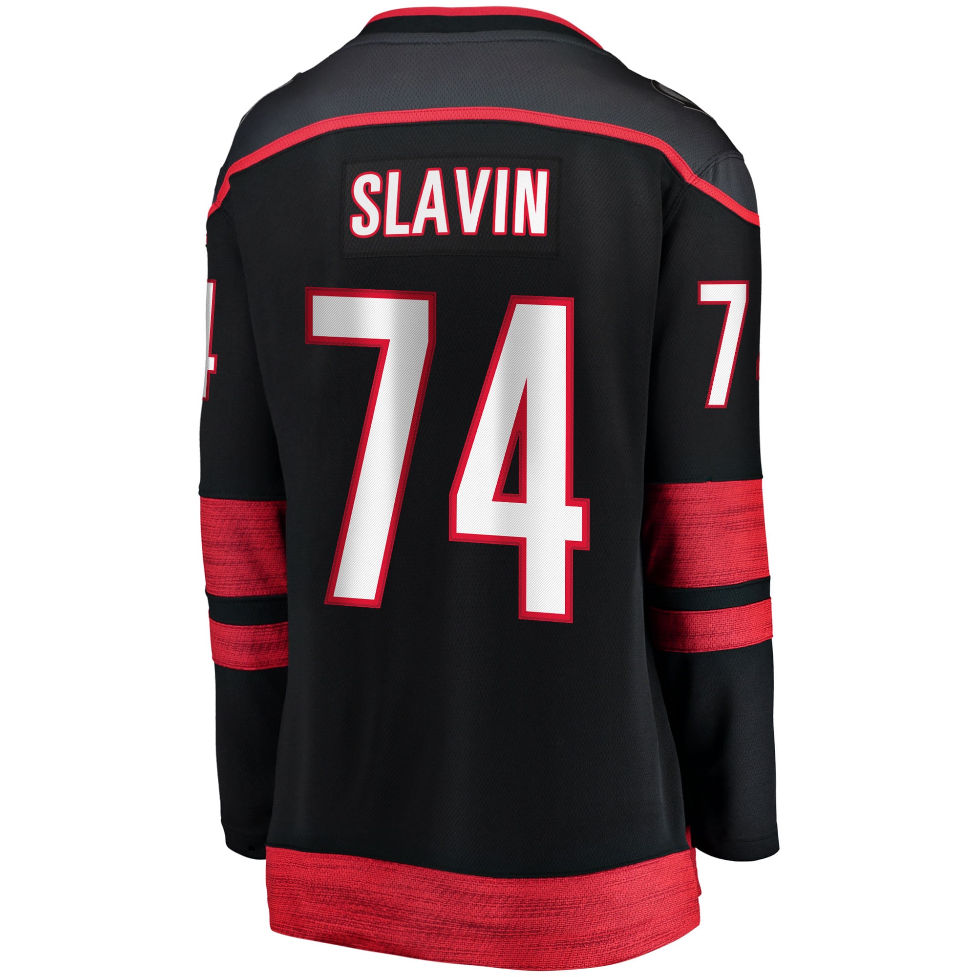 Carolina Hurricanes Jaccob Slavin Black Home Breakaway Player NHL Jersey Women's