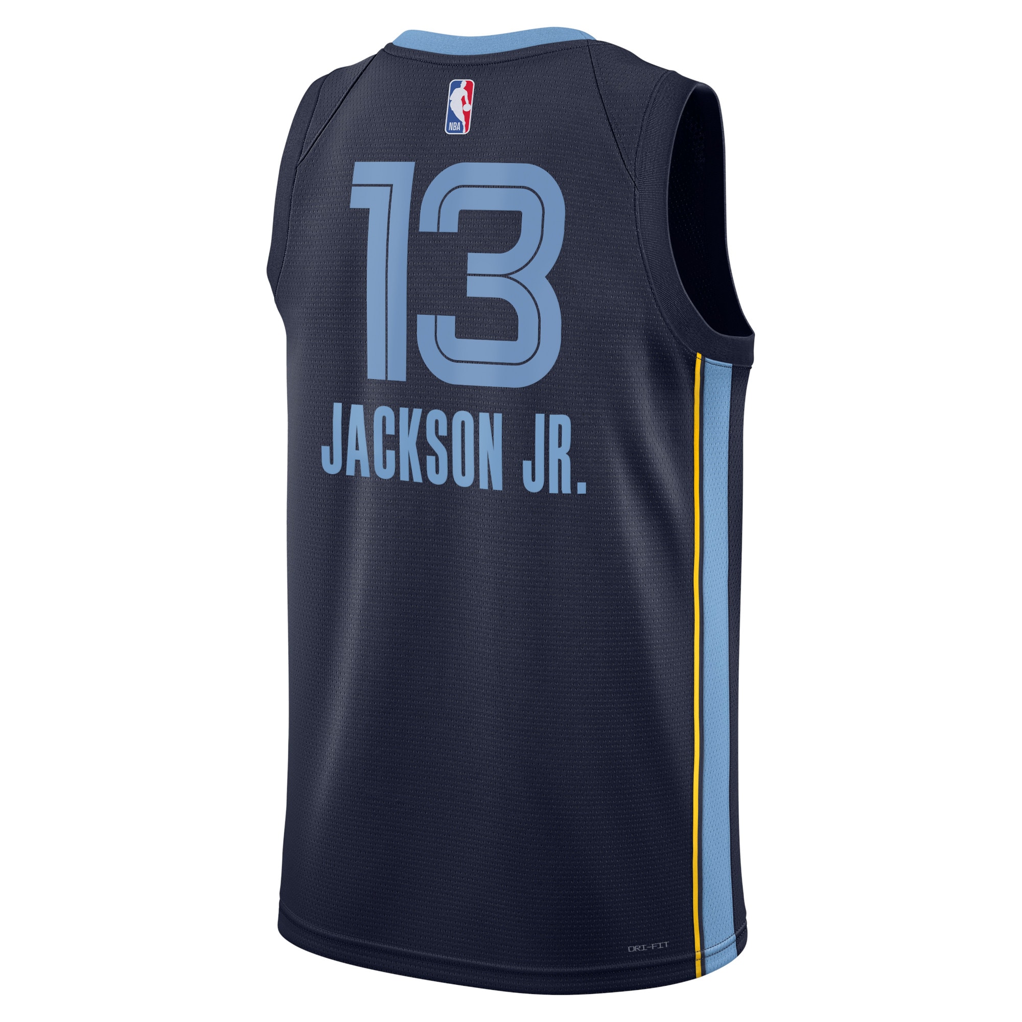 Memphis Grizzlies Icon Edition Swingman Navy Jaren Jackson Jr Unisex NBA Jersey Unisex