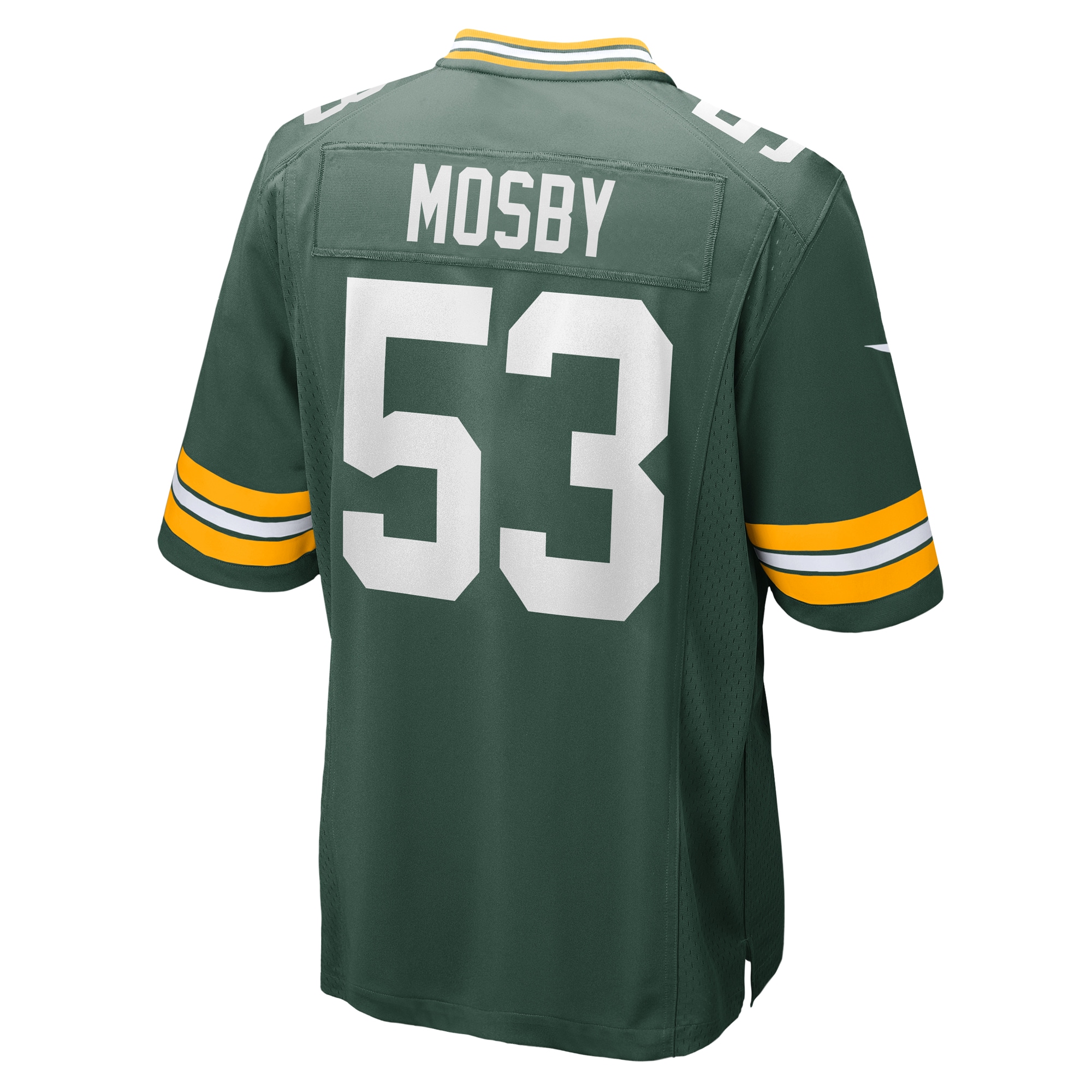 Green Bay Packers Arron Mosby Green Team Game NFL Jersey Men's