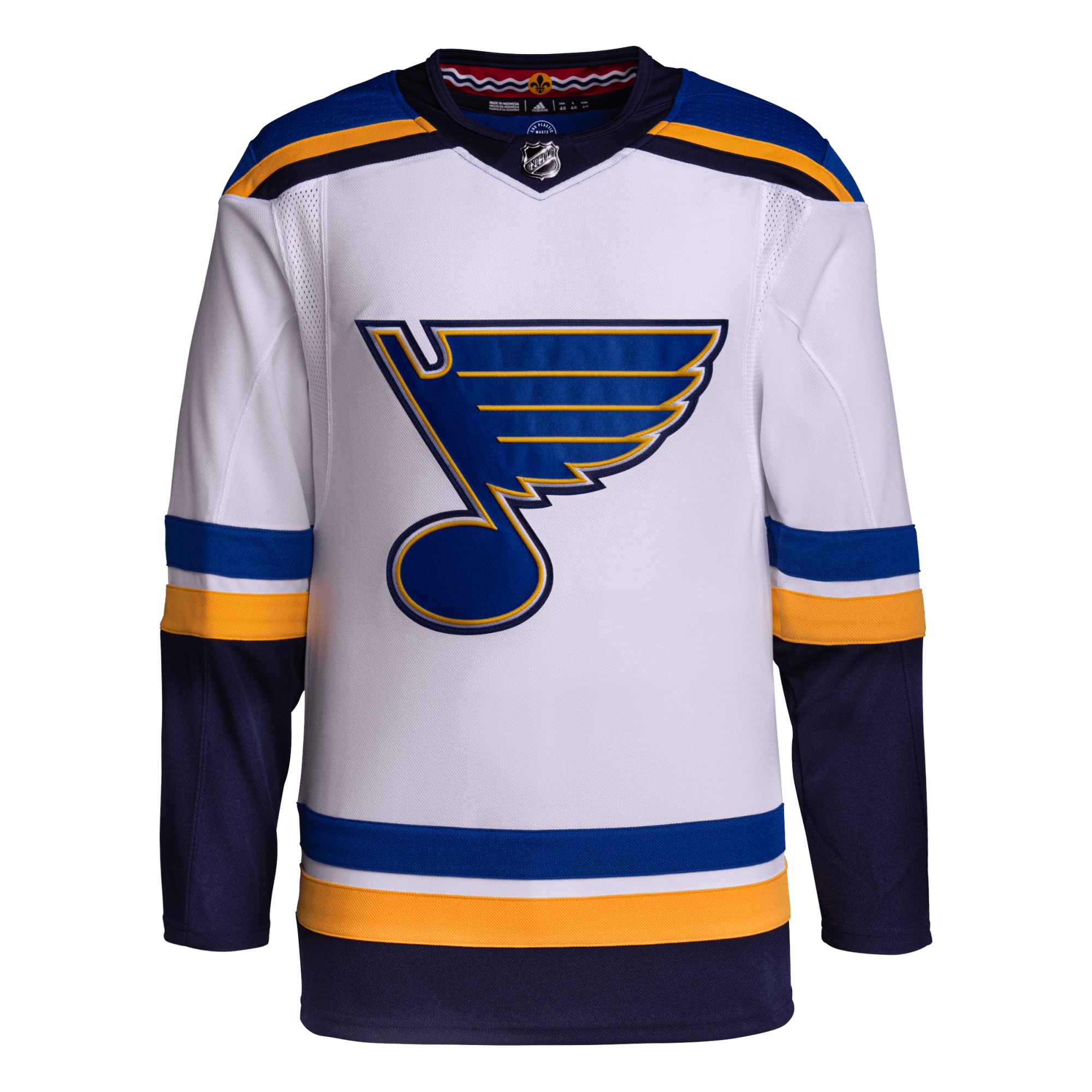St. Louis Blues White Away Primegreen NHL Jersey Men's