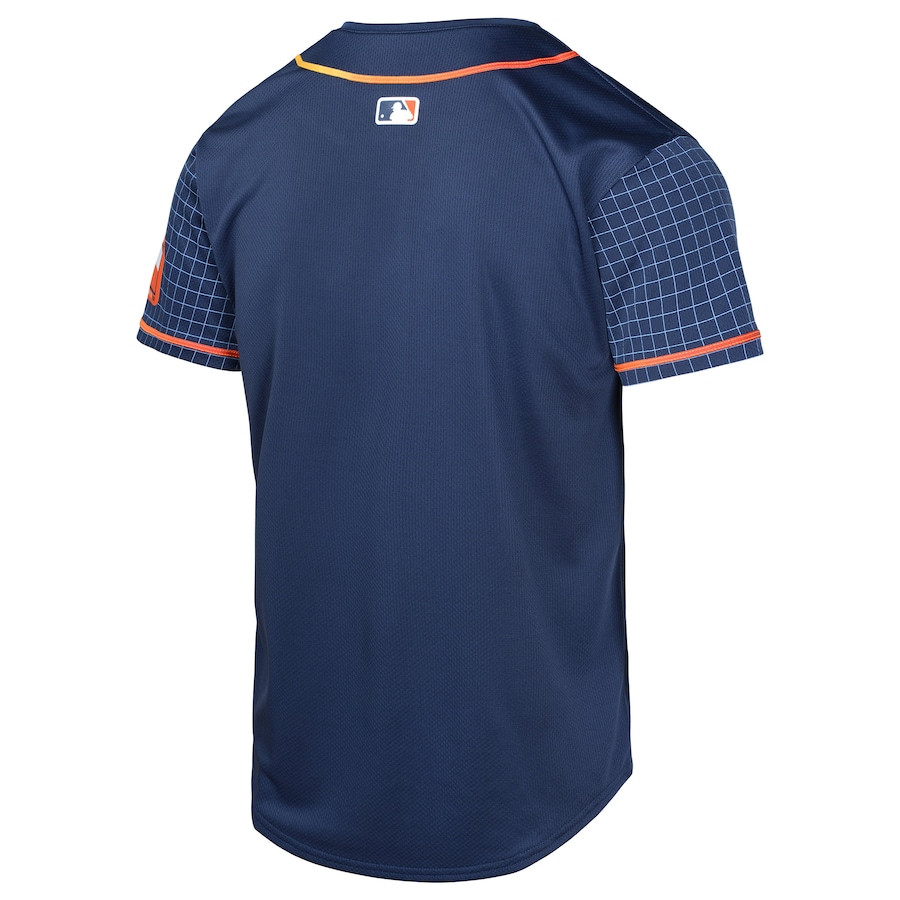 Houston Astros City Connect Limited Navy MLB Jersey Youth