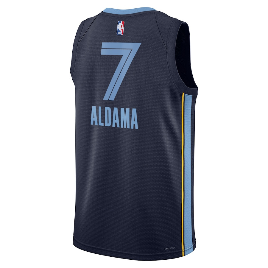 Santi Aldama 7 Memphis Grizzlies Unisex Swingman Icon Edition Navy NBA Jersey Unisex