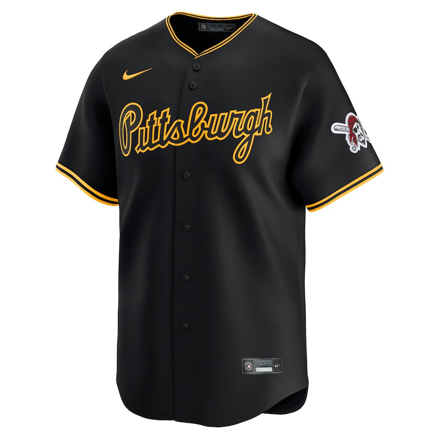 Pittsburgh Pirates Alternate Limited Black MLB Jersey Men's