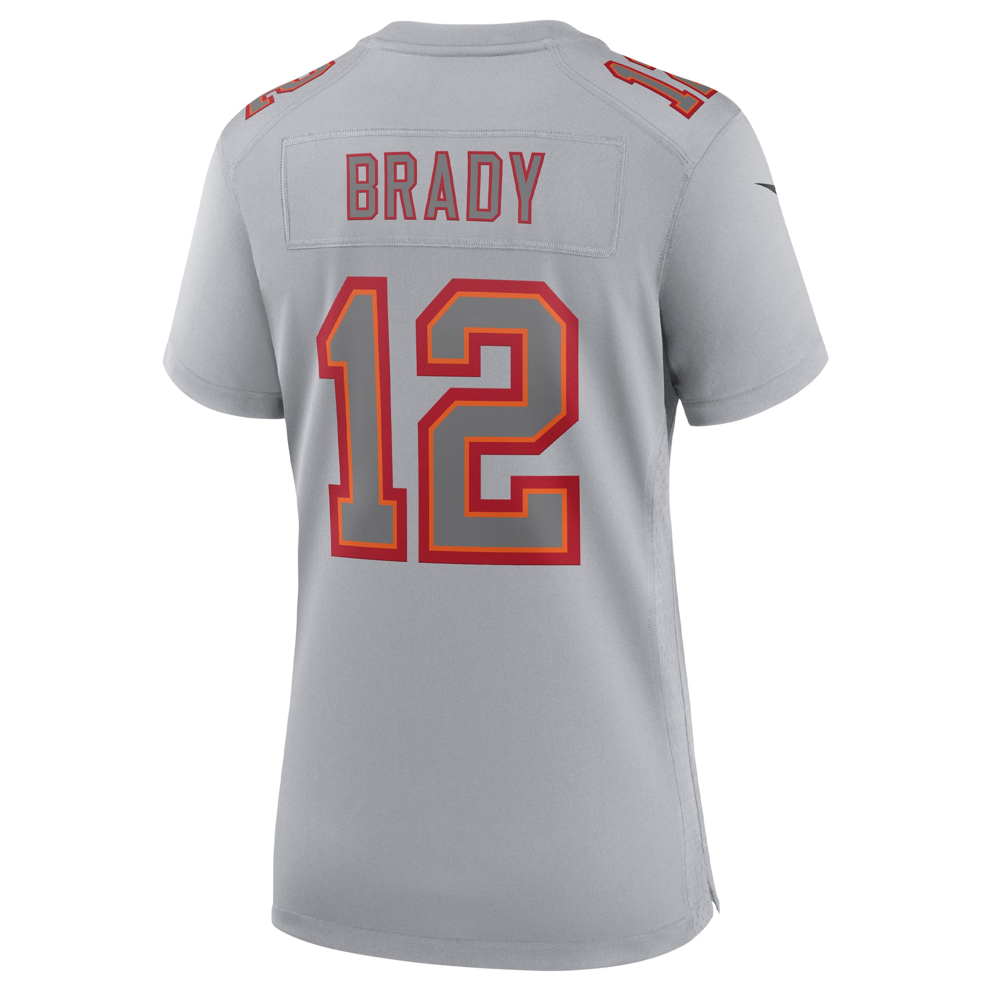 Tampa Bay Buccaneers Tom Brady Gray Atmosphere Fashion Game NFL Jersey Women's