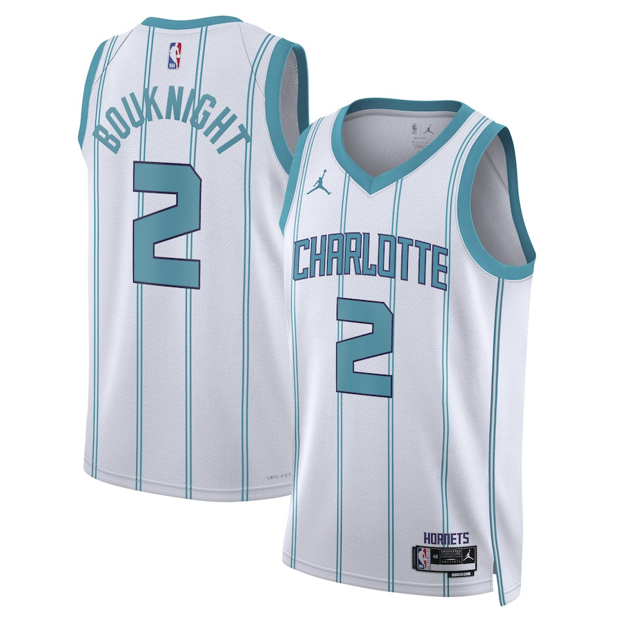 James Bouknight 2 Charlotte Hornets Unisex Swingman Association Editio White NBA Jersey Unisex