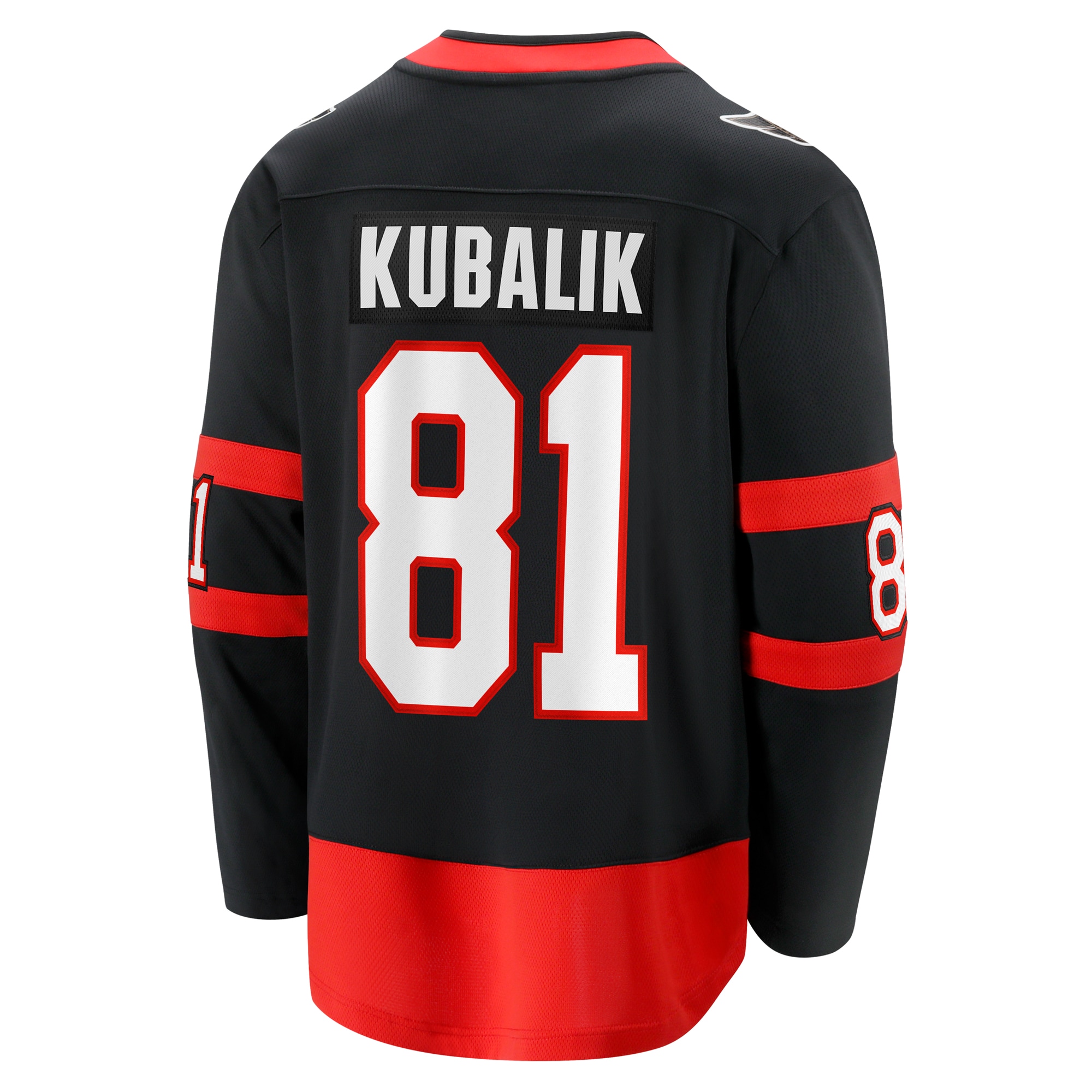 Ottawa Senators Dominik Kubalik Black Home Breakaway NHL Jersey Men's