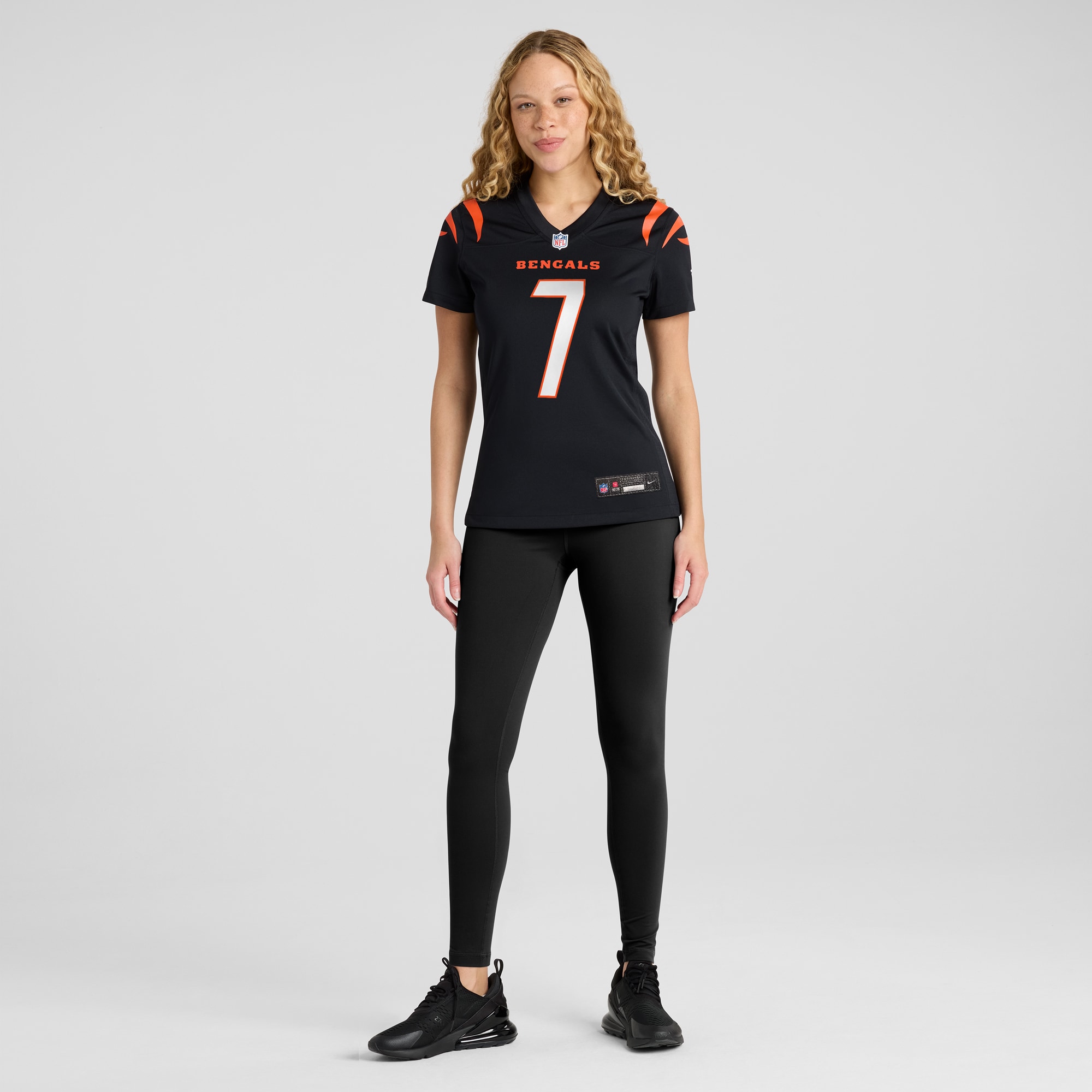 Cincinnati Bengals Boomer Esiason Black Retired Player NFL Jersey Women's